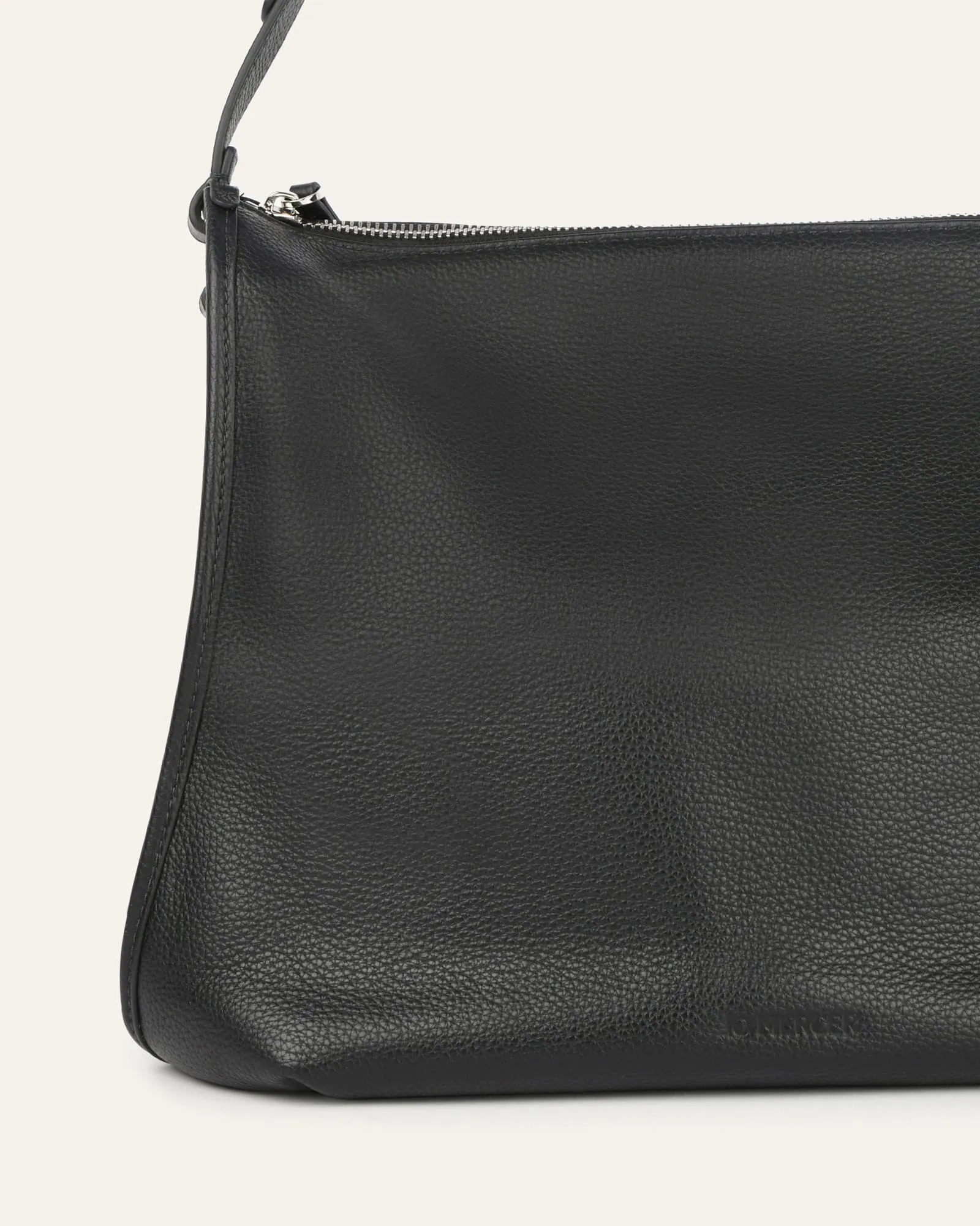 GRAYSON TOTE BAG BLACK LEATHER sold by Jo Mercer product image thumbnail 3
