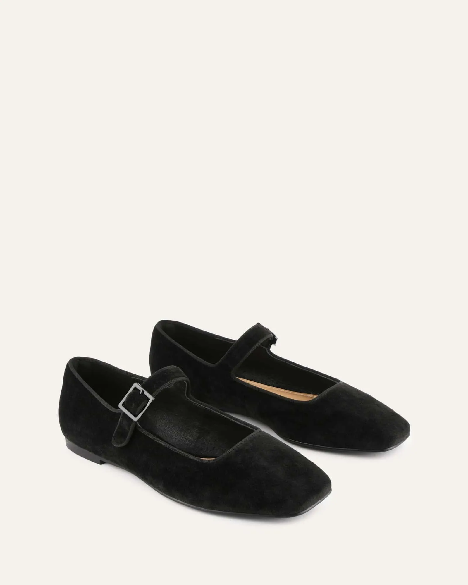SERAFINA CASUAL FLATS BLACK VELVET sold by Jo Mercer product image thumbnail 2
