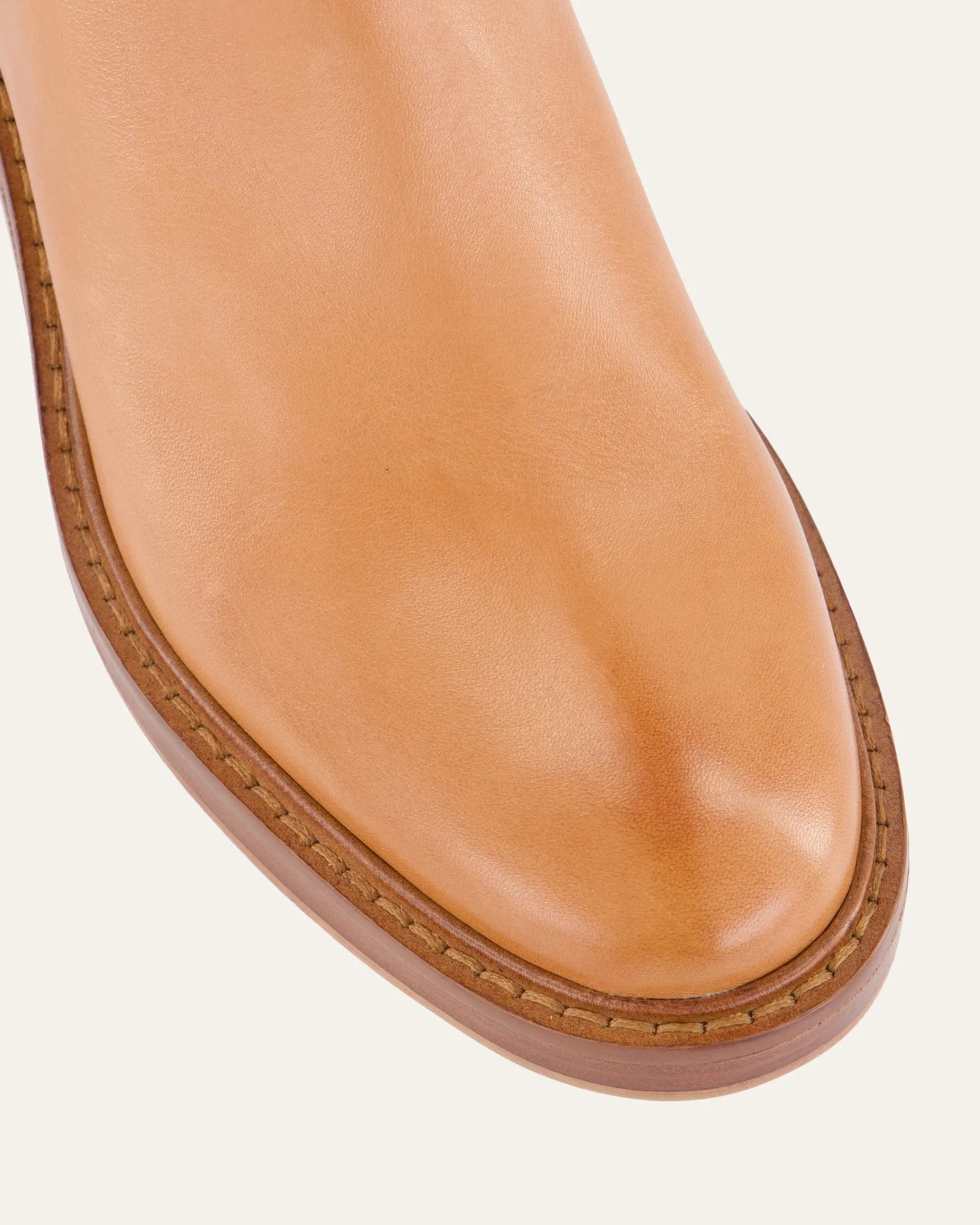 RIO KNEE BOOTS BRANDY LEATHER sold by Jo Mercer product image thumbnail 2