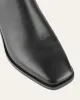 QUADE MID ANKLE BOOTS BLACK LEATHER sold by Jo Mercer