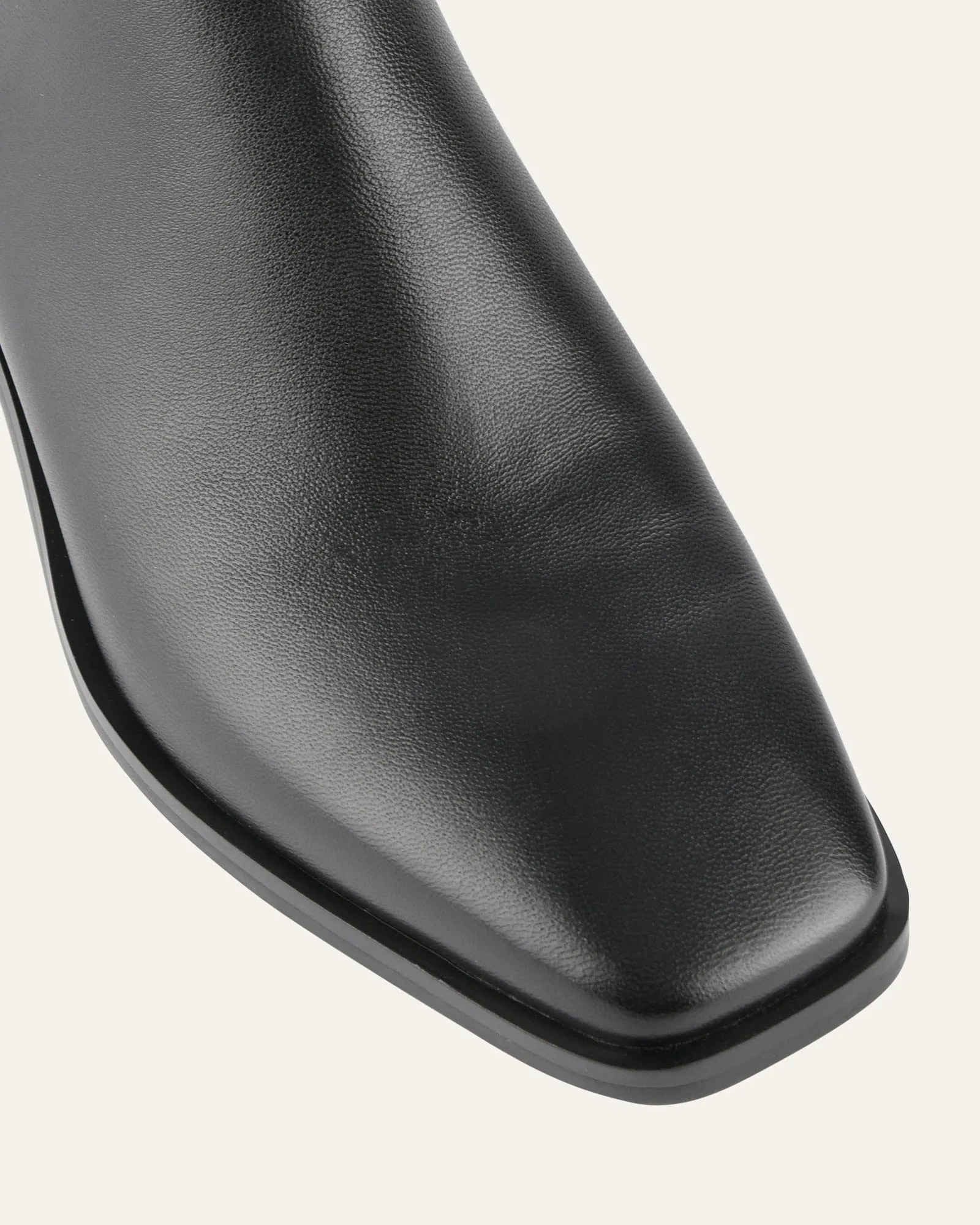 QUADE MID ANKLE BOOTS BLACK LEATHER sold by Jo Mercer product image thumbnail 3