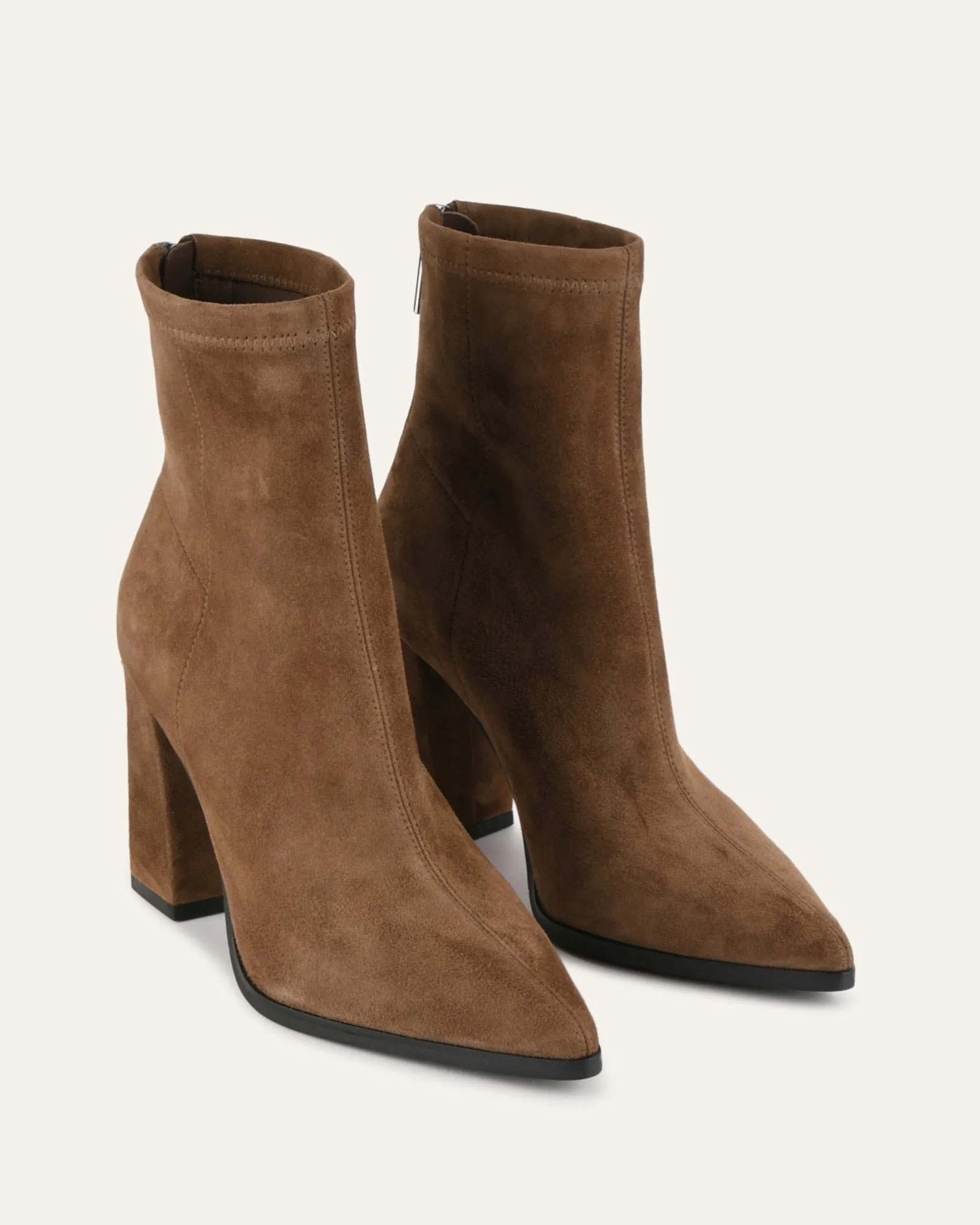 TEO HIGH ANKLE BOOTS BARK SUEDE sold by Jo Mercer product image thumbnail 2