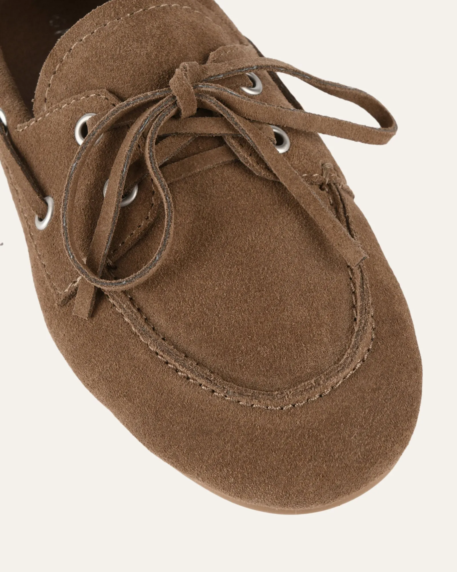 HELM LOAFERS BARK SUEDE sold by Jo Mercer product image thumbnail 4