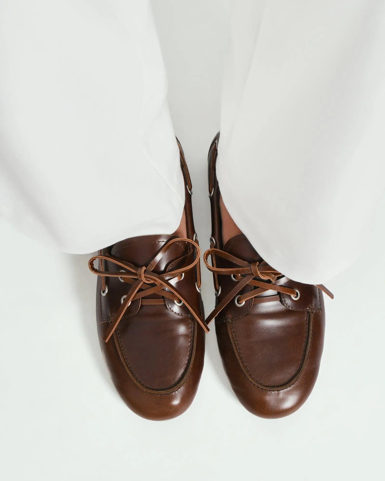 HELM LOAFERS PECAN WAXED LEATHER sold by Jo Mercer product image thumbnail 5