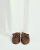 HELM LOAFERS PECAN WAXED LEATHER sold by Jo Mercer