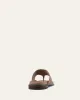 TOBY FLAT SANDALS LATTE SUEDE sold by Jo Mercer