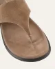 TOBY FLAT SANDALS LATTE SUEDE sold by Jo Mercer