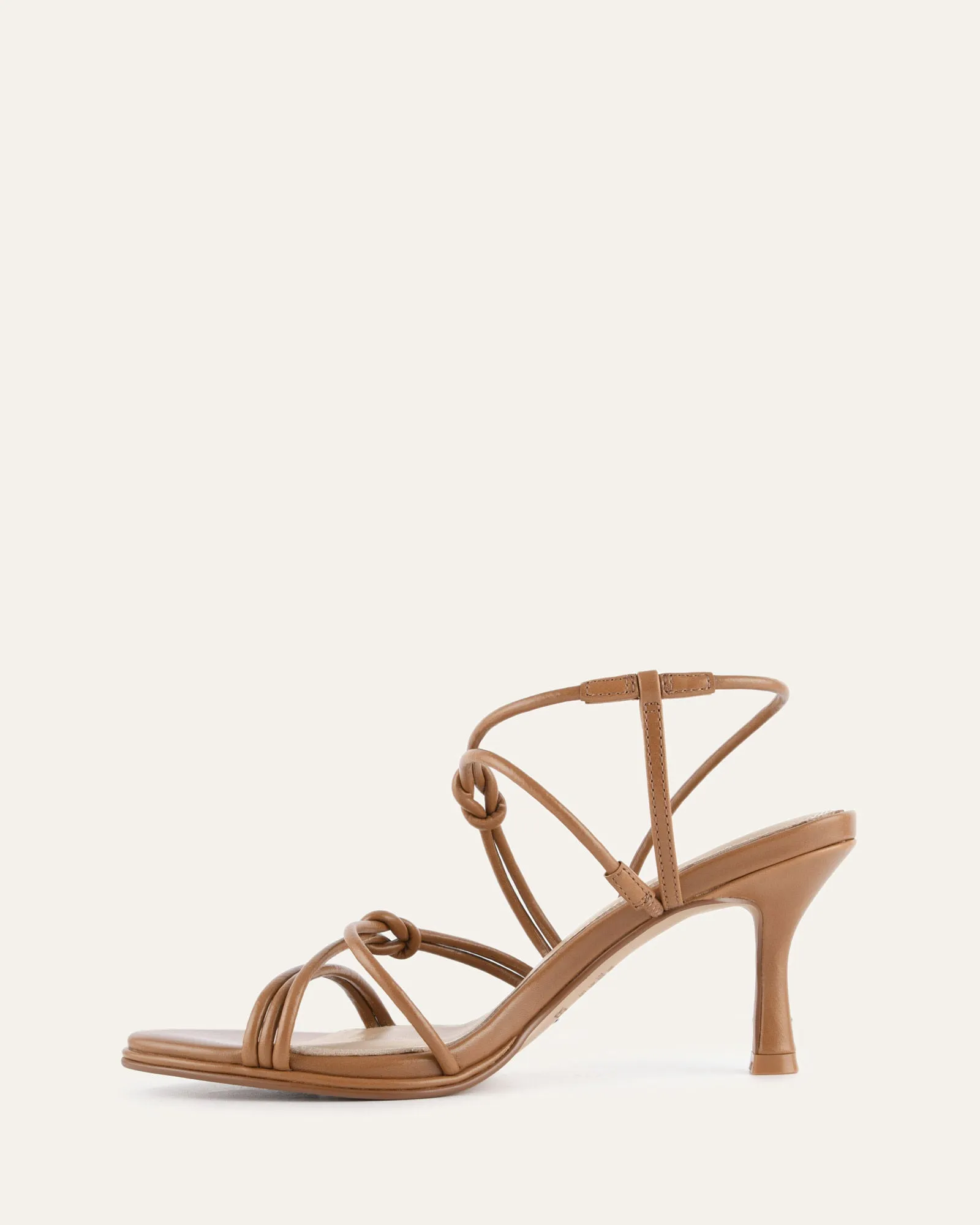 NORMA MID HEEL SANDALS TUSCAN TAN LEATHER sold by Jo Mercer product image thumbnail 5
