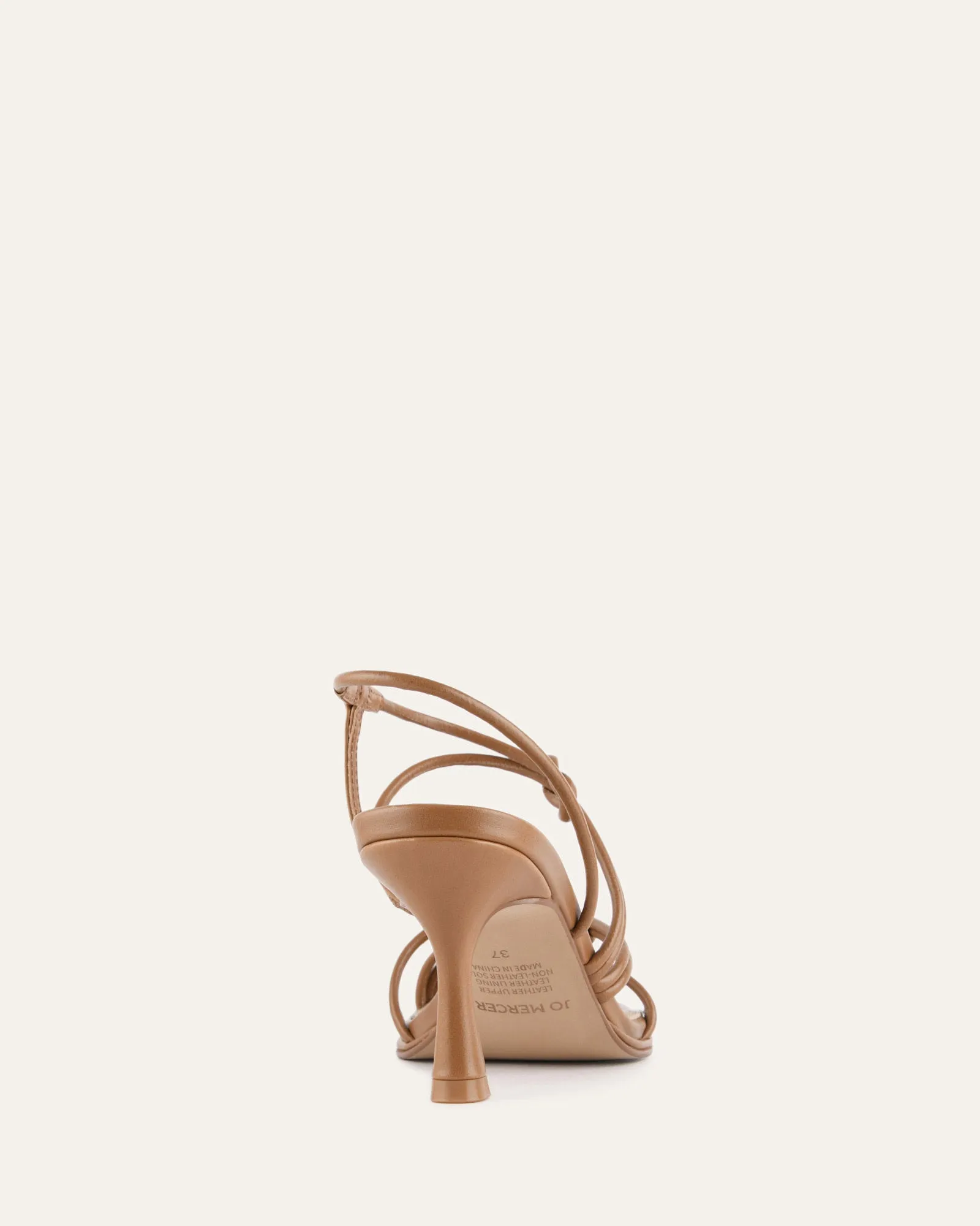 NORMA MID HEEL SANDALS TUSCAN TAN LEATHER sold by Jo Mercer product image thumbnail 4