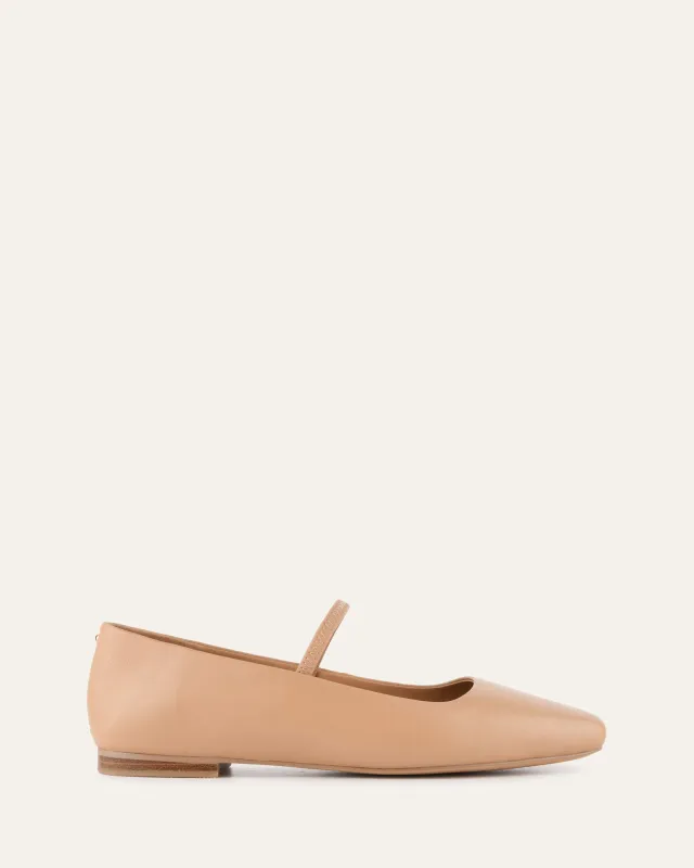 AVERY CASUAL FLATS TAN LEATHER sold by Jo Mercer