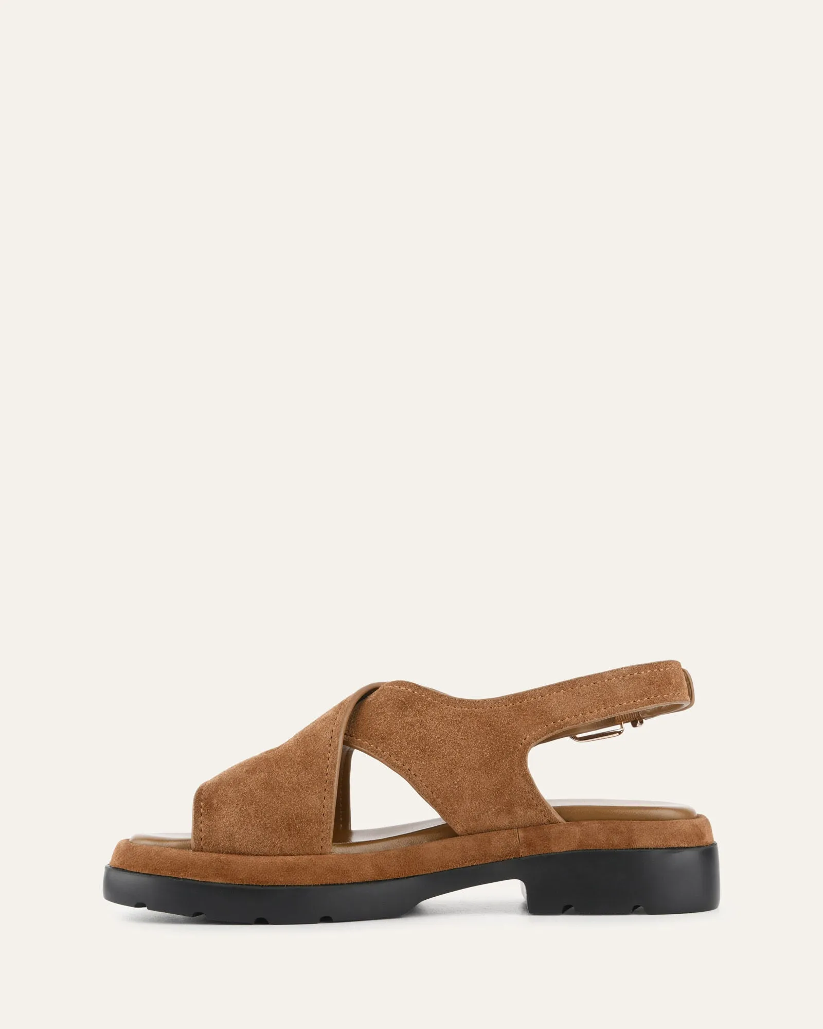 TOORAK FLAT SANDALS BISCUIT SUEDE sold by Jo Mercer product image thumbnail 5