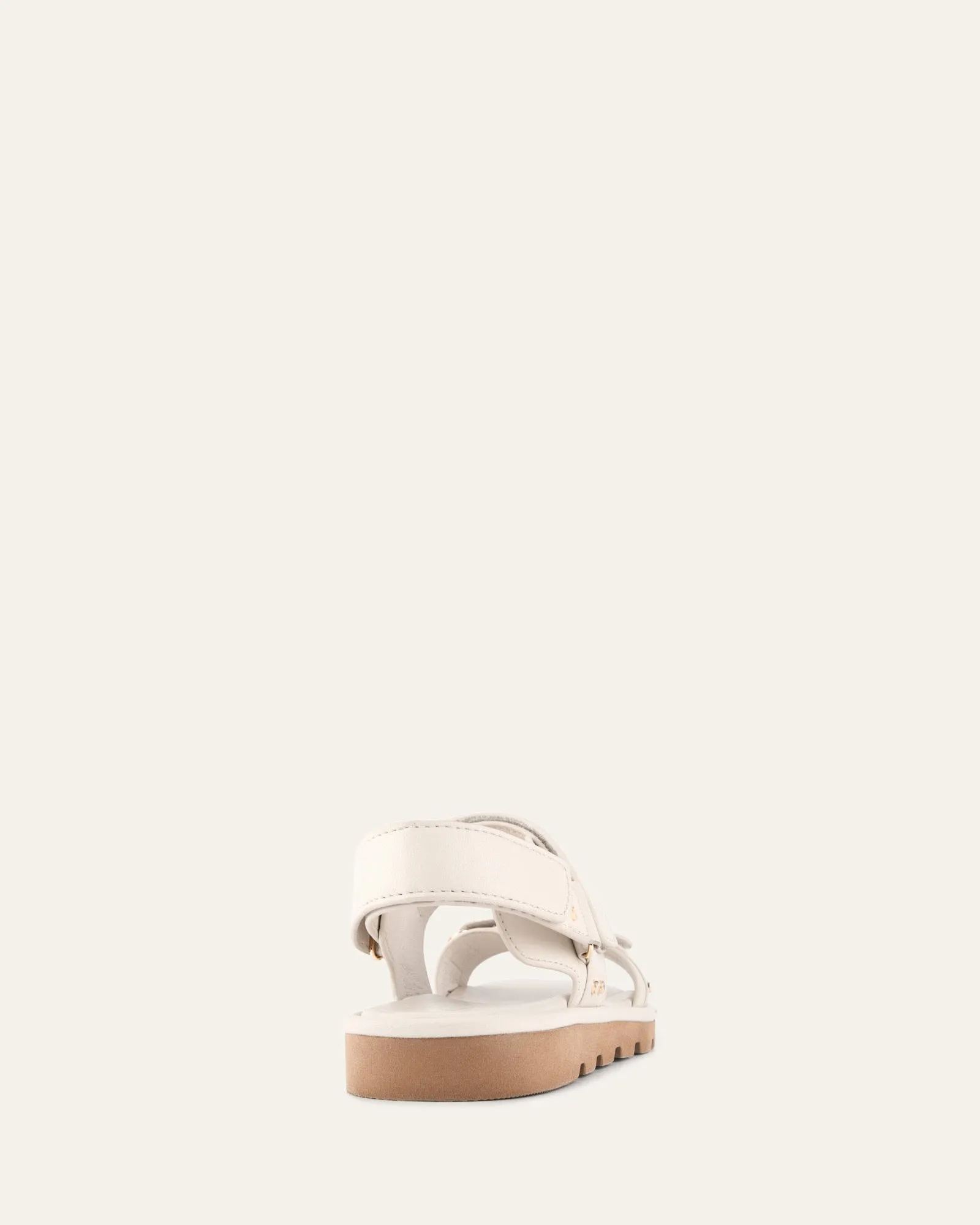 RUFUS FLAT SANDALS OFF WHITE LEATHER sold by Jo Mercer product image thumbnail 4