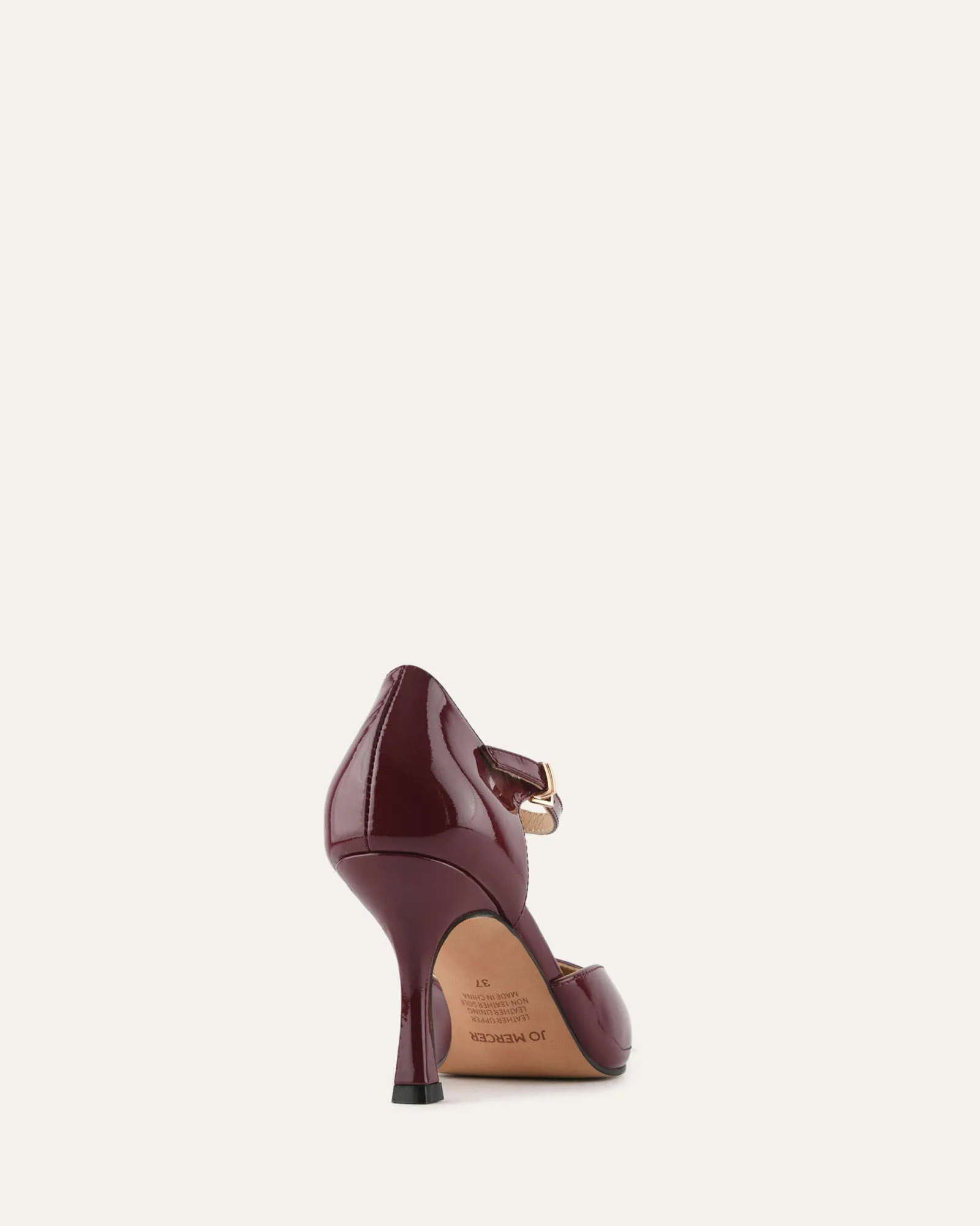 AXEL HIGH HEELS MULBERRY PATENT sold by Jo Mercer product image thumbnail 4