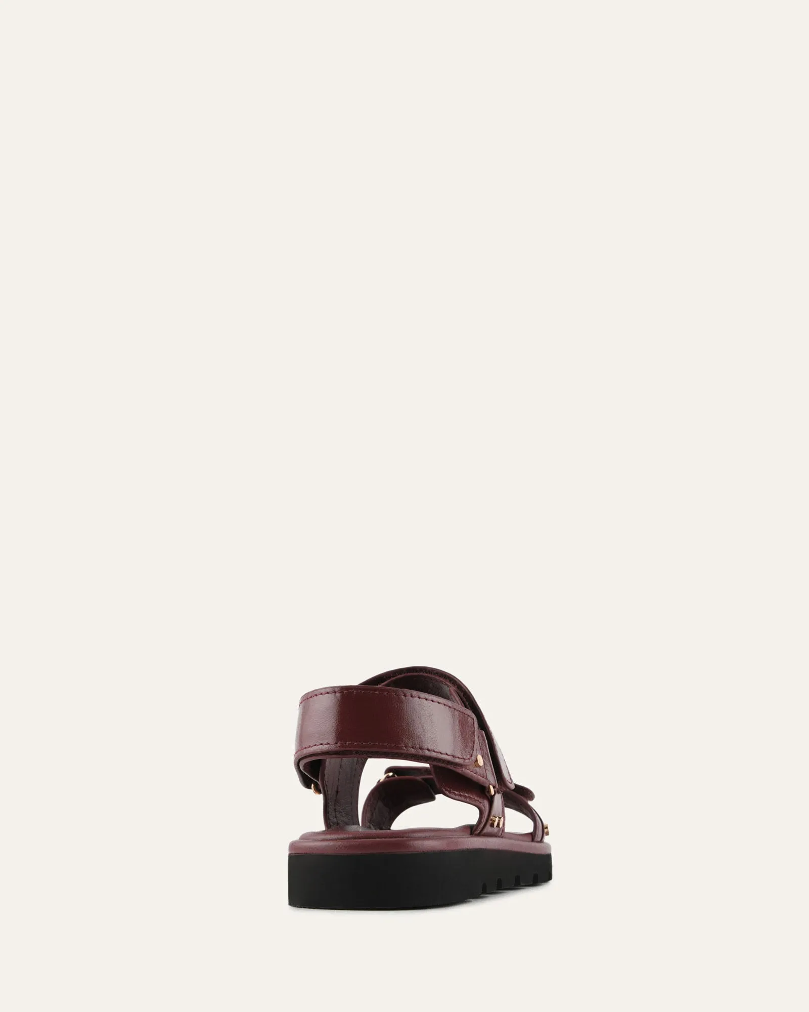 RUFUS FLAT SANDALS MULBERRY LEATHER sold by Jo Mercer product image thumbnail 4