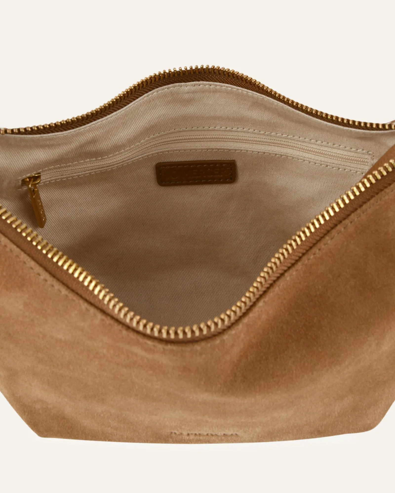 FLEET CROSSBODY BAG BISCUIT SUEDE sold by Jo Mercer product image thumbnail 5
