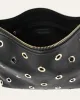 MORRIS SHOULDER BAG BLACK LEATHER sold by Jo Mercer