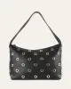 MORRIS SHOULDER BAG BLACK LEATHER sold by Jo Mercer