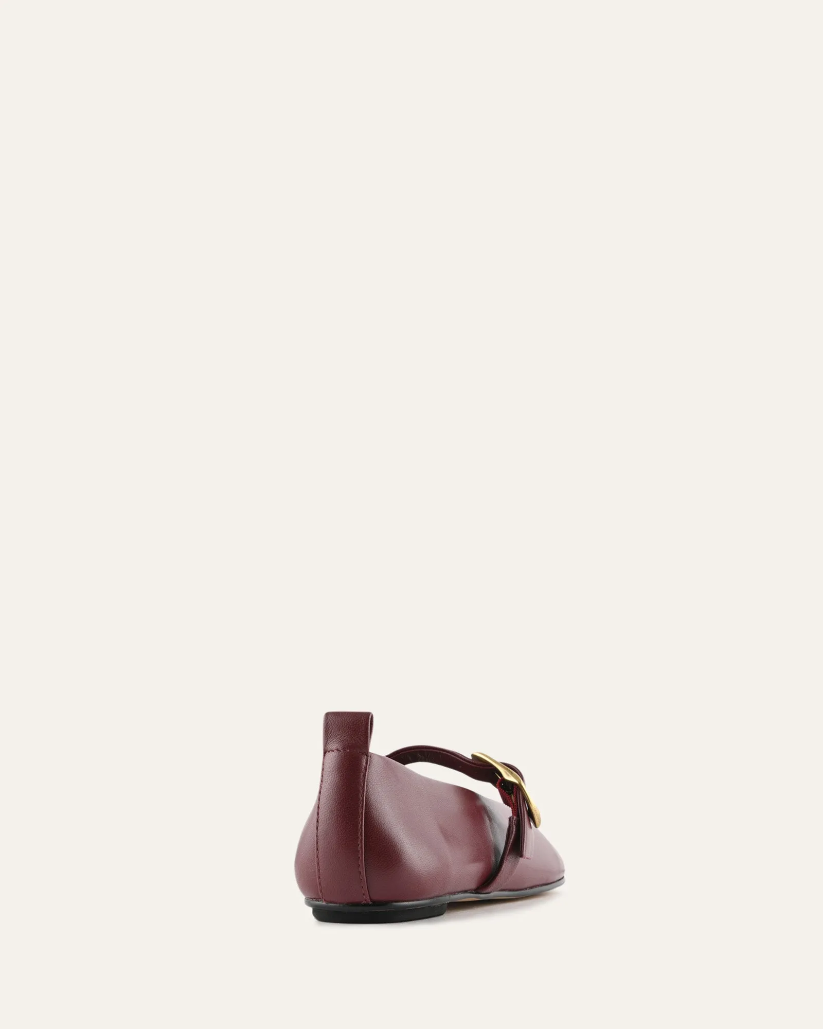 VALLEY BALLET FLATS MULBERRY LEATHER sold by Jo Mercer product image thumbnail 5