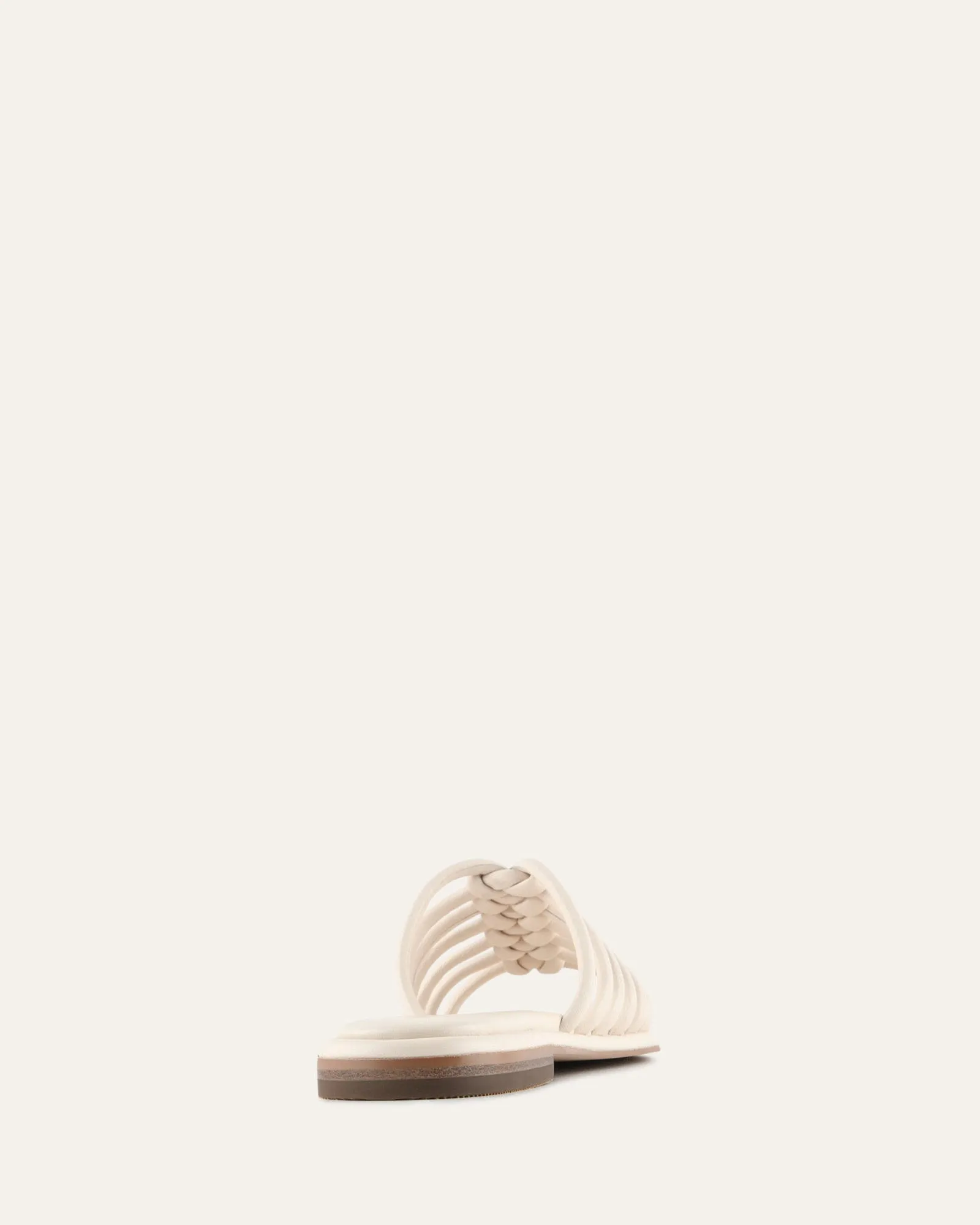 CHIA FLAT SANDALS OFF WHITE LEATHER sold by Jo Mercer product image thumbnail 4