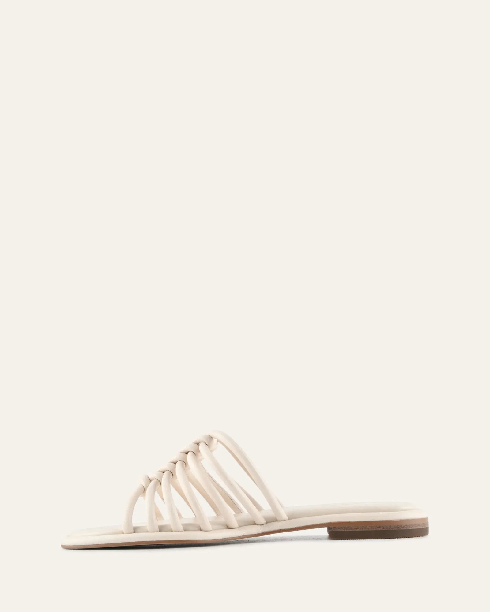 CHIA FLAT SANDALS OFF WHITE LEATHER sold by Jo Mercer product image thumbnail 5