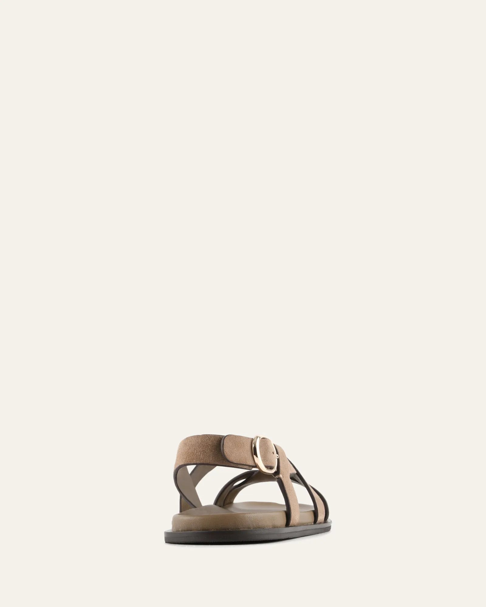 FALCON FLAT SANDALS LATTE SUEDE sold by Jo Mercer product image thumbnail 5