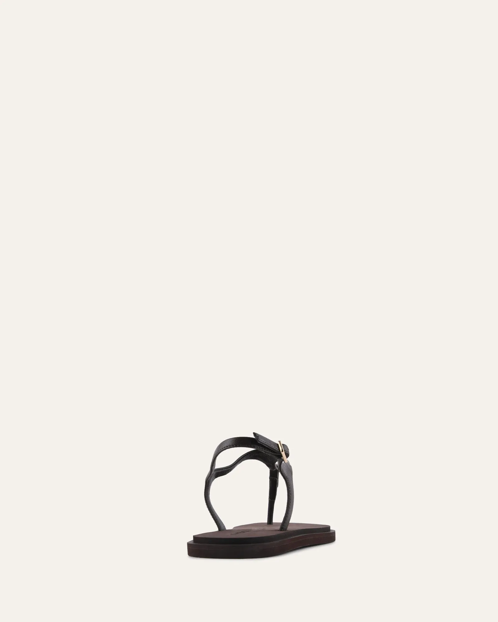 MIRO FLAT SANDALS BITTER CHOC LEATHER sold by Jo Mercer product image thumbnail 4
