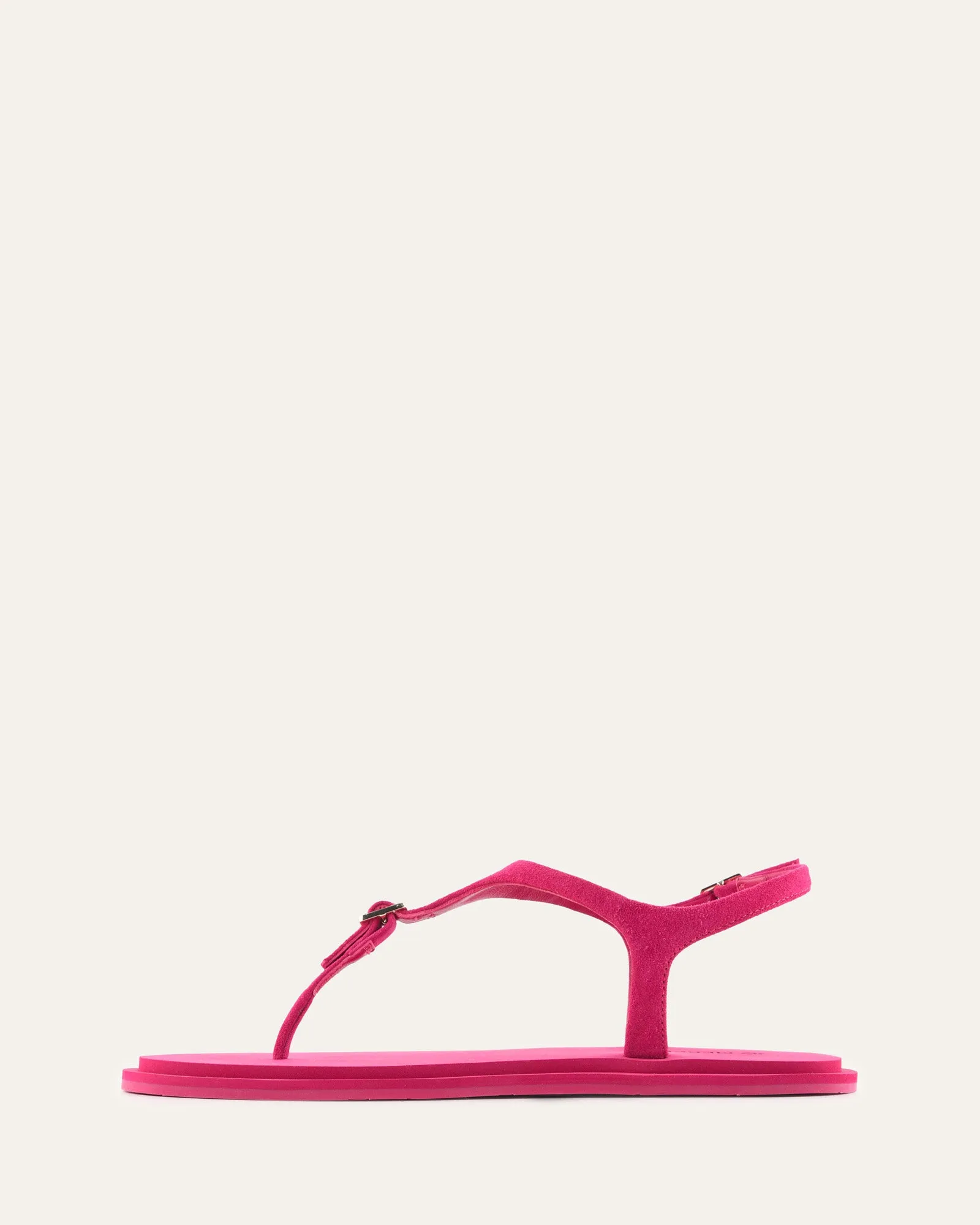 MIRO FLAT SANDALS FUSCHIA SUEDE sold by Jo Mercer product image thumbnail 4