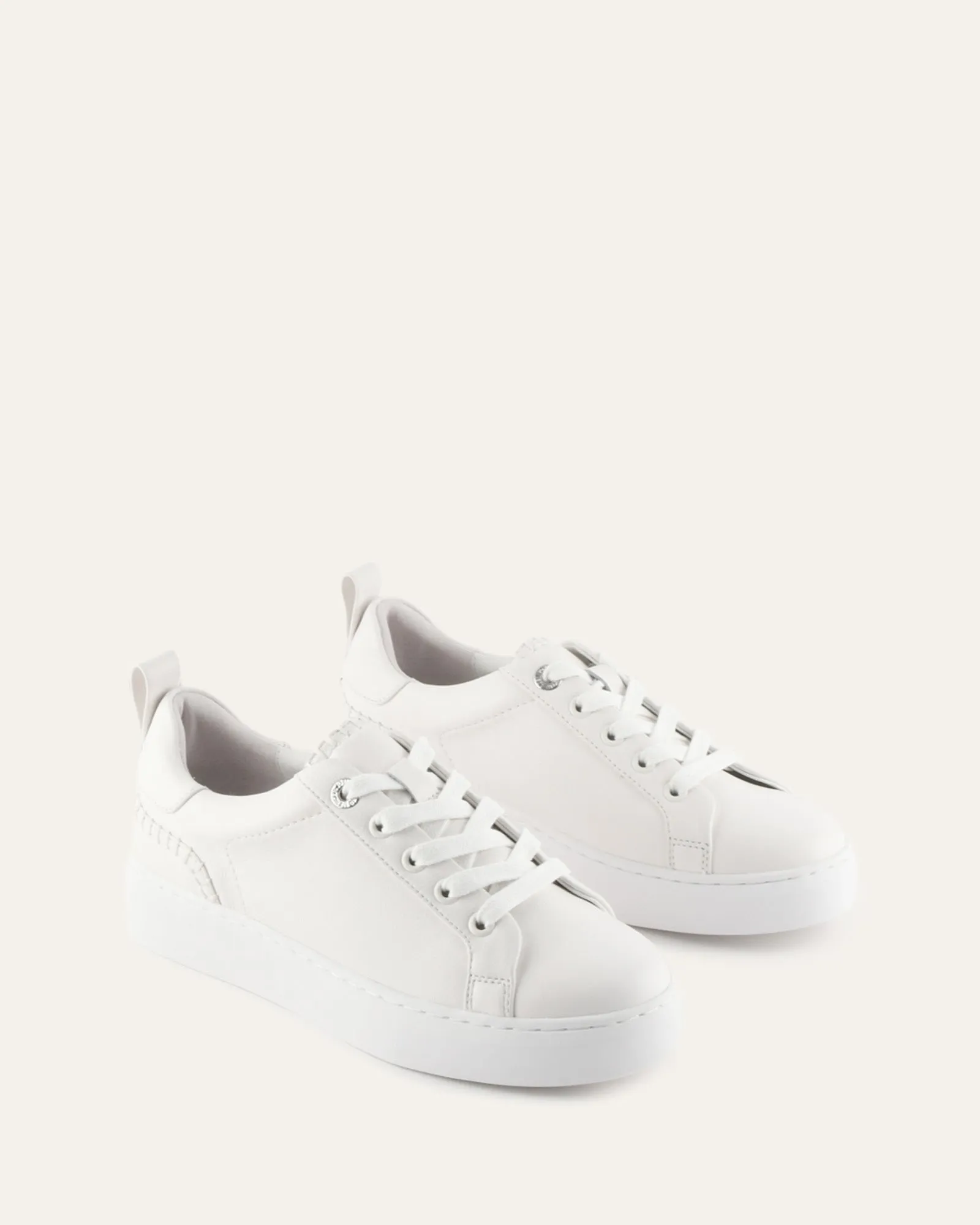 HAZEL SNEAKERS WHITE LEATHER sold by Jo Mercer product image thumbnail 3