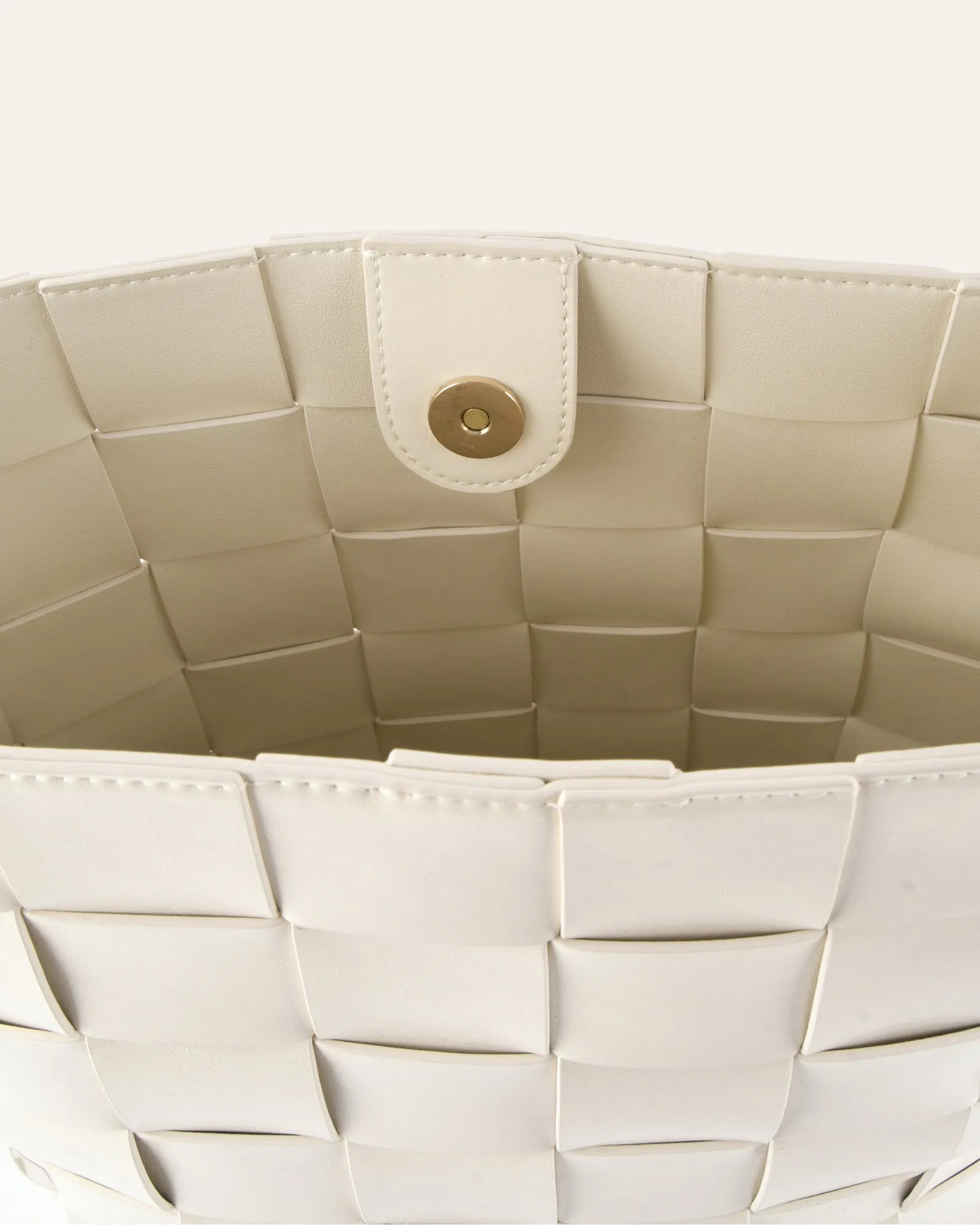 HAZE TOTE BAG OFF WHITE LEATHER sold by Jo Mercer product image thumbnail 4