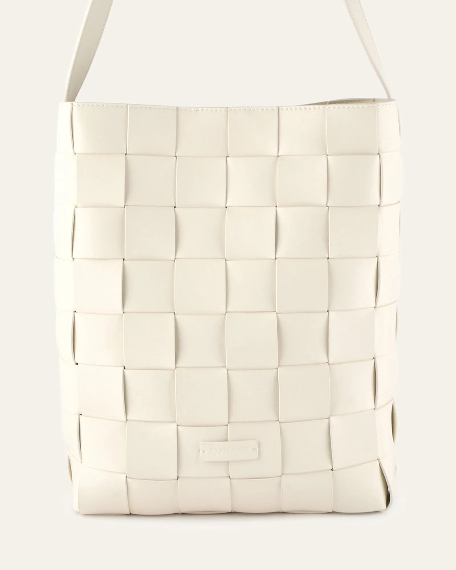 HAZE TOTE BAG OFF WHITE LEATHER sold by Jo Mercer