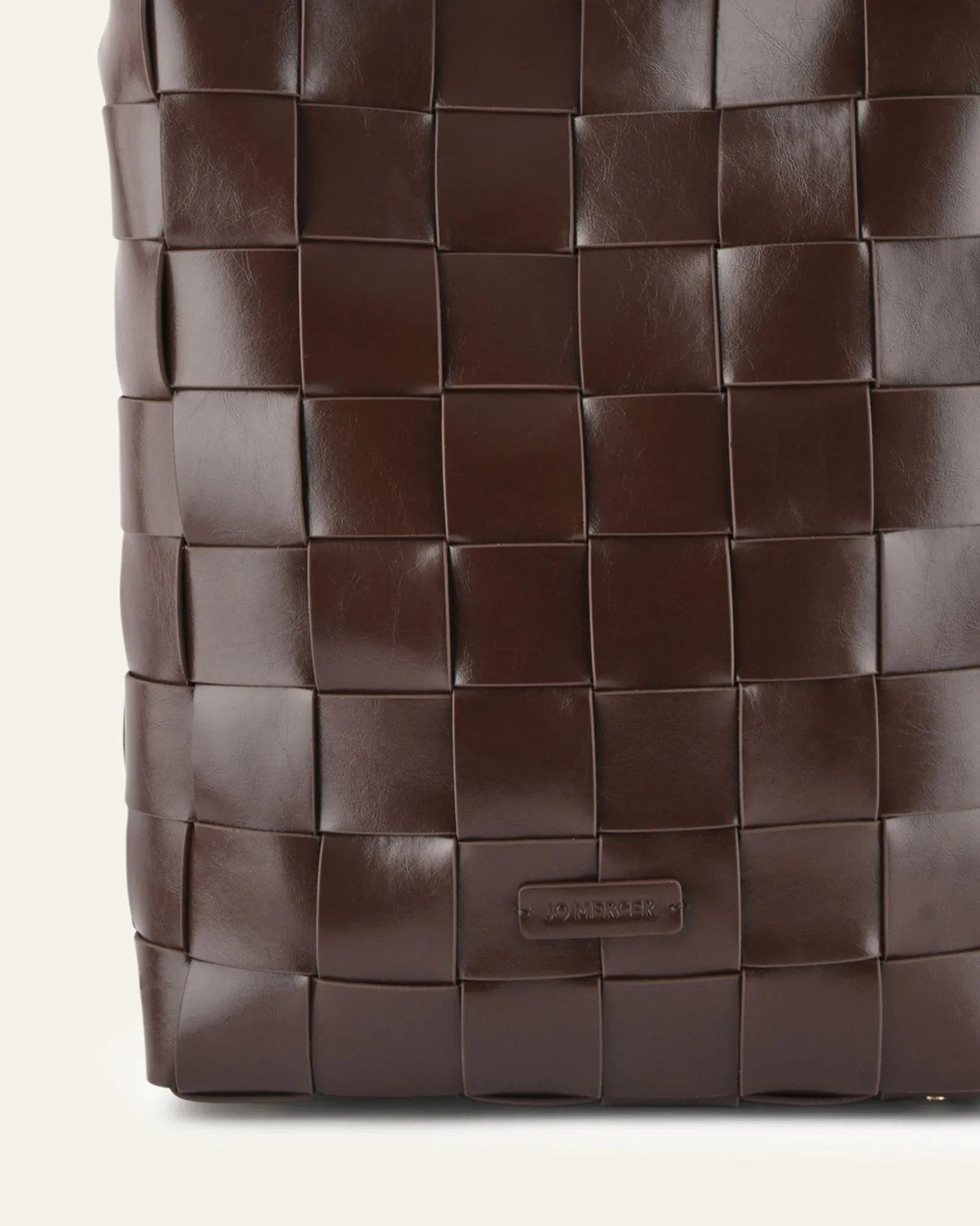 HAZE TOTE BAG BITTER CHOC LEATHER sold by Jo Mercer product image thumbnail 2
