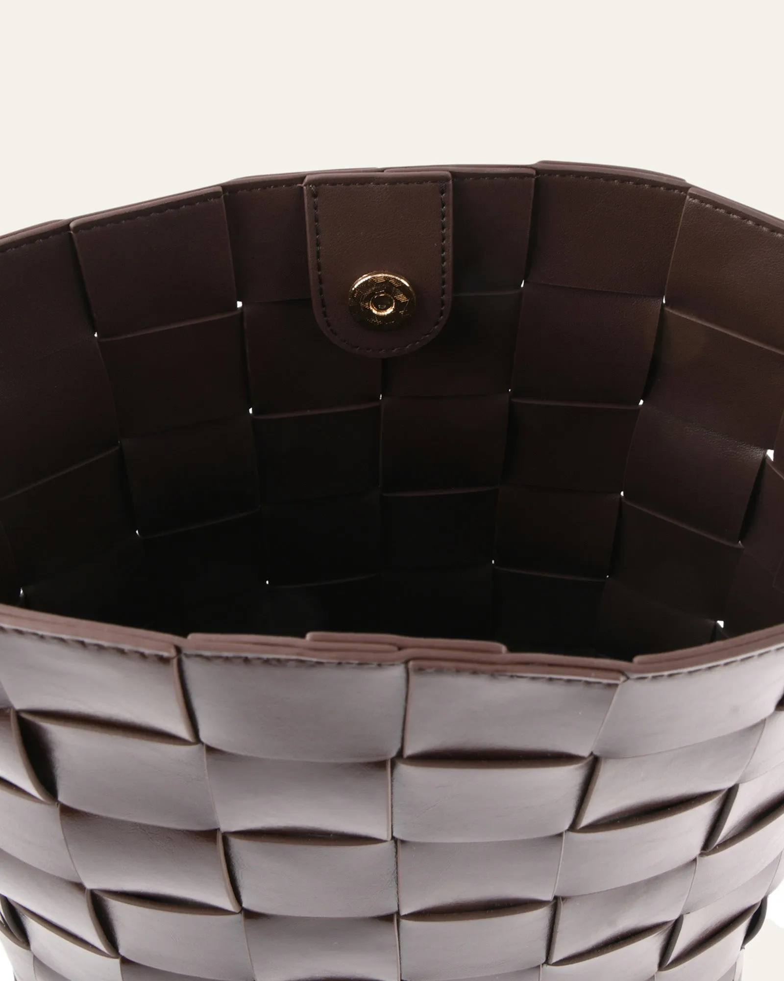 HAZE TOTE BAG BITTER CHOC LEATHER sold by Jo Mercer product image thumbnail 4