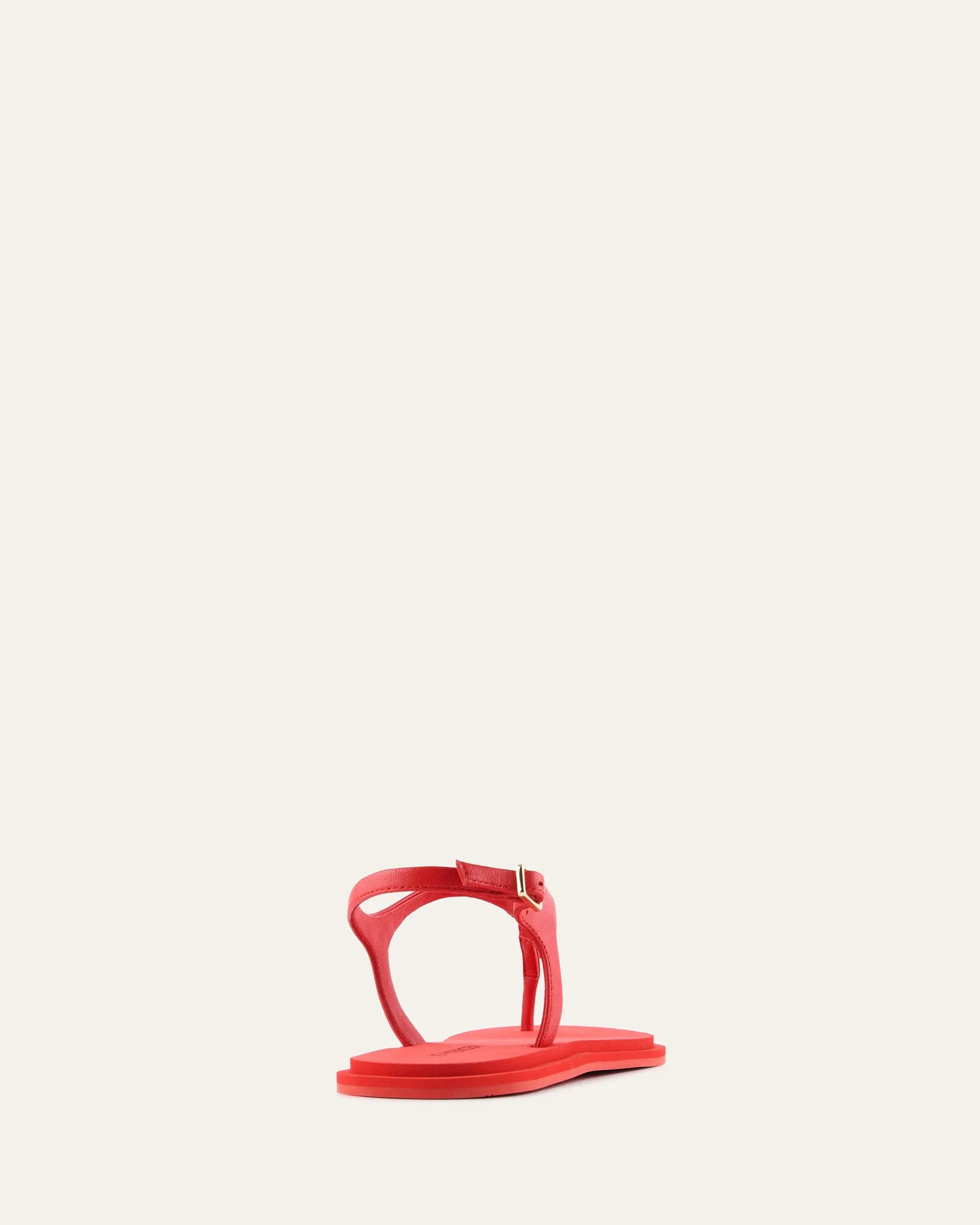 MIRO FLAT SANDALS RED LEATHER sold by Jo Mercer product image thumbnail 4