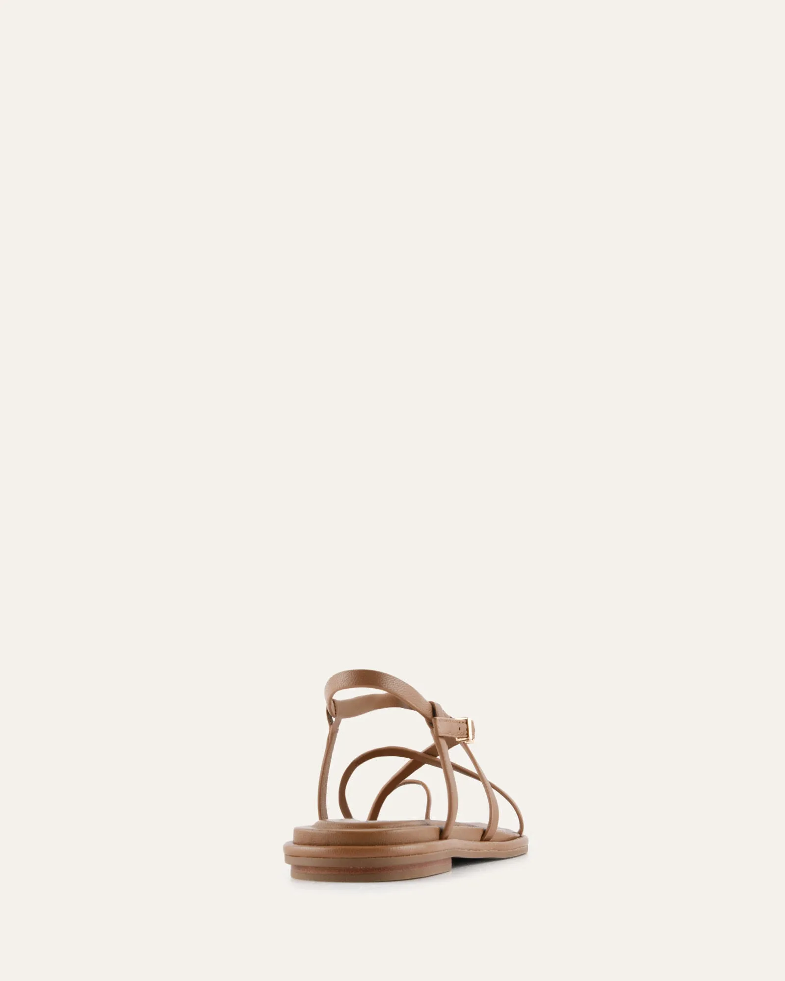 AVEN FLAT SANDALS TUSCAN TAN LEATHER sold by Jo Mercer product image thumbnail 5
