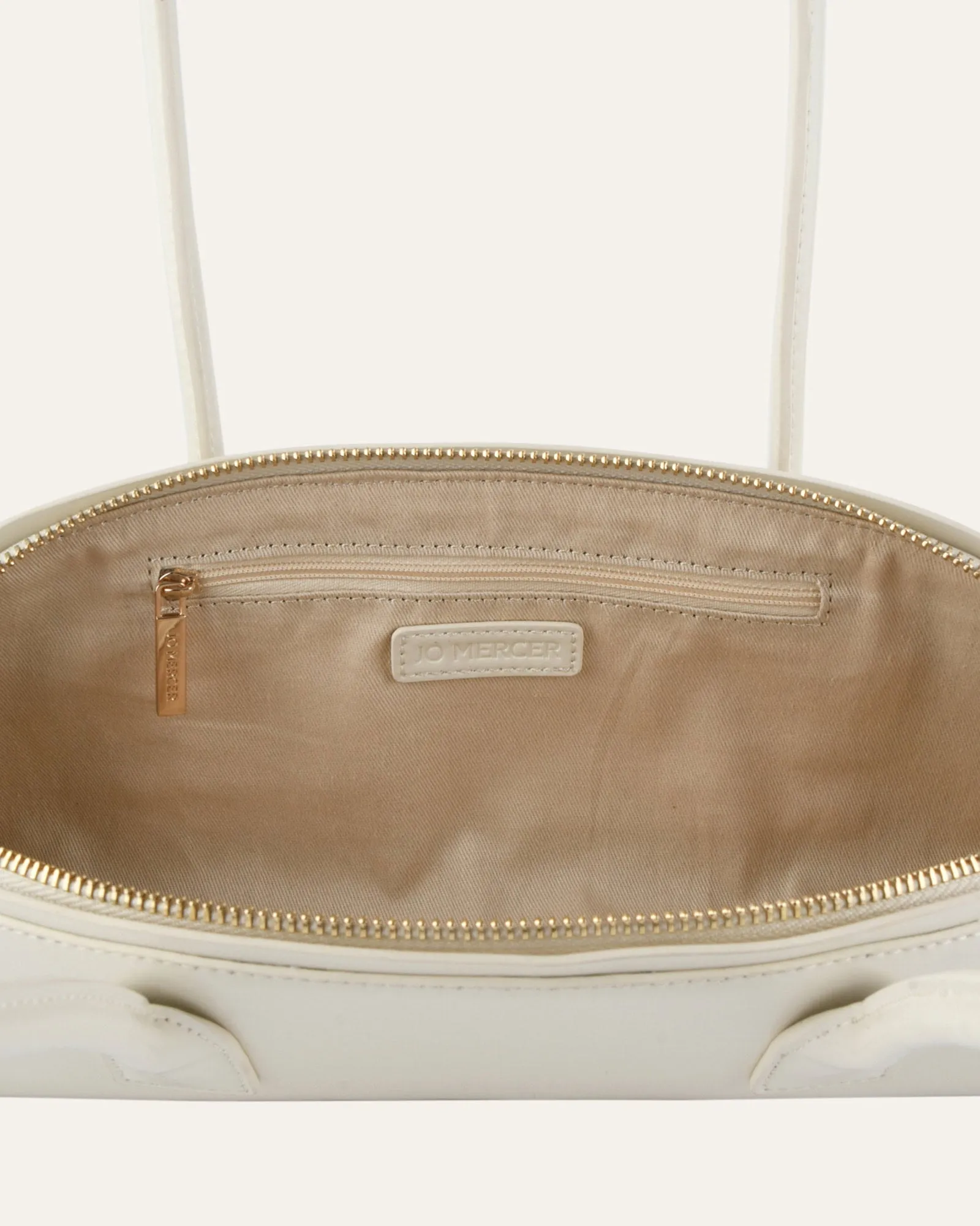 RUSTY SHOULDER BAG OFF WHITE LEATHER sold by Jo Mercer product image thumbnail 4