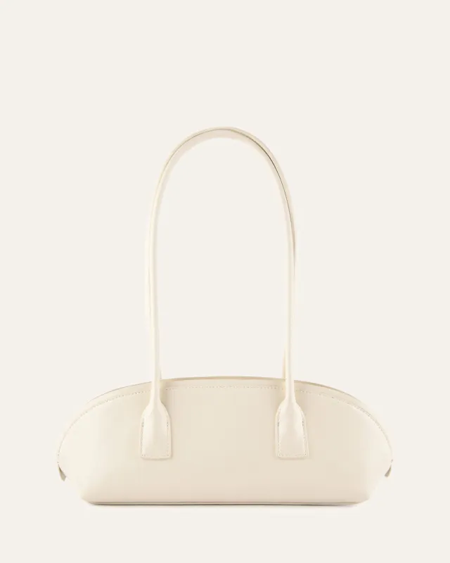 RUSTY SHOULDER BAG OFF WHITE LEATHER sold by Jo Mercer