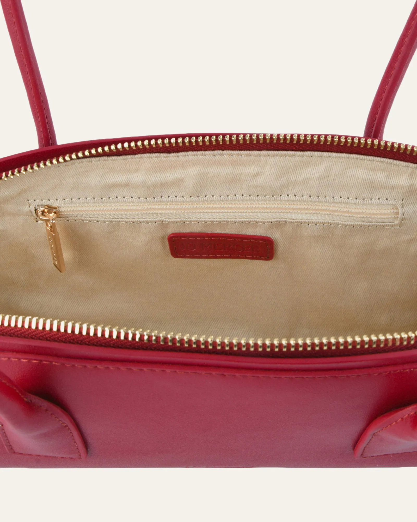 RUSTY SHOULDER BAG RUBY RED LEATHER sold by Jo Mercer product image thumbnail 4