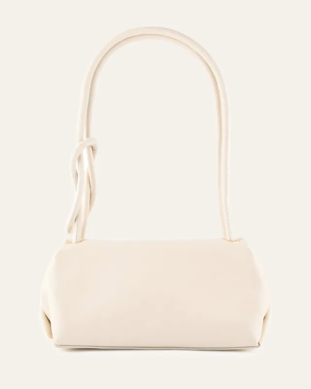 ORCHID SHOULDER BAG OFF WHITE LEATHER sold by Jo Mercer