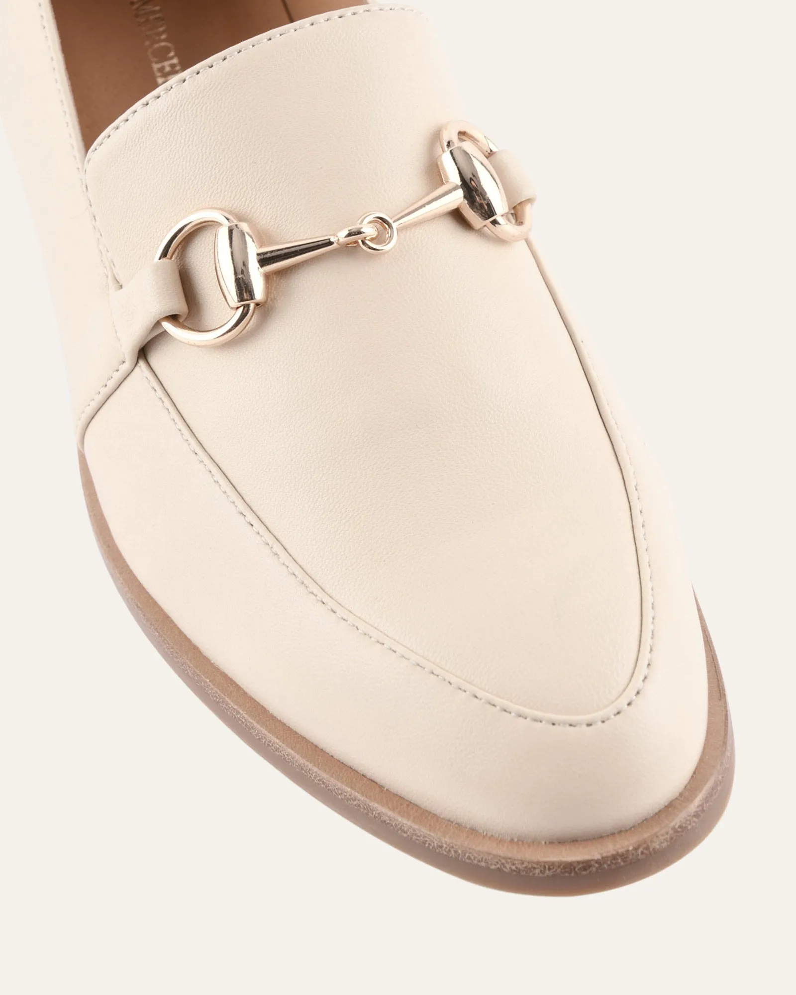 ROWAN LOAFERS CREAM LEATHER sold by Jo Mercer product image thumbnail 2