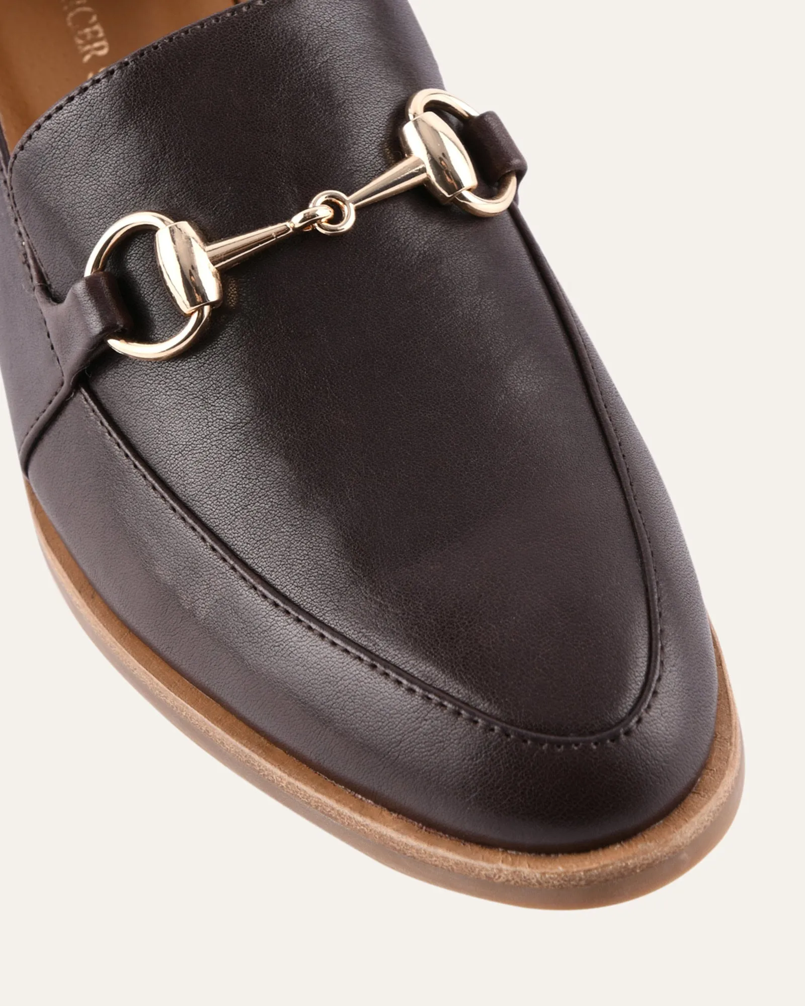 ROWAN LOAFERS CHOCOLATE LEATHER sold by Jo Mercer product image thumbnail 2