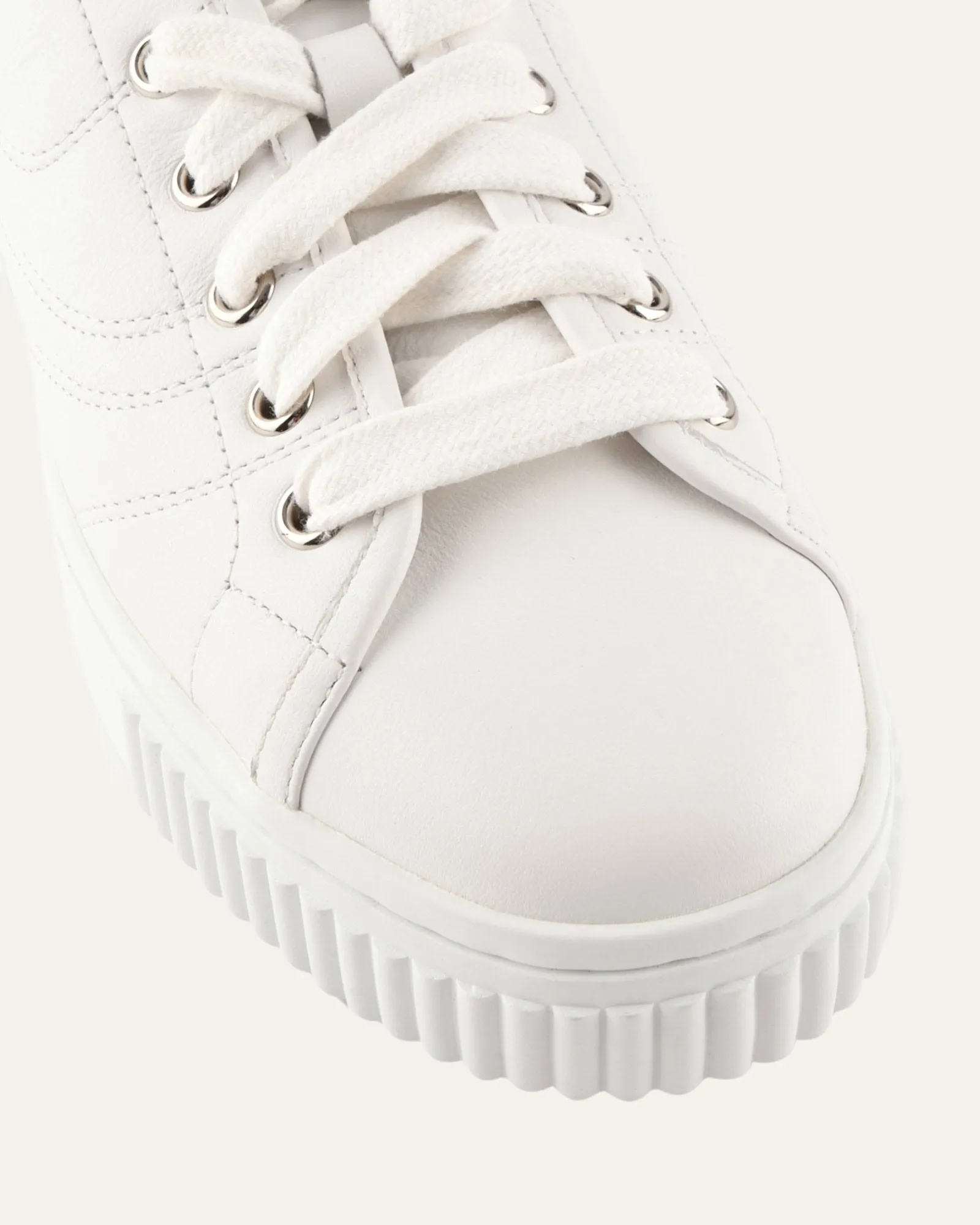 CAPRI SNEAKERS WHITE LEATHER sold by Jo Mercer product image thumbnail 3