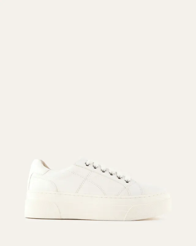 TRINNY SNEAKERS WHITE LEATHER sold by Jo Mercer