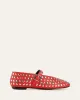 GIGI CASUAL FLATS RED LEATHER sold by Jo Mercer