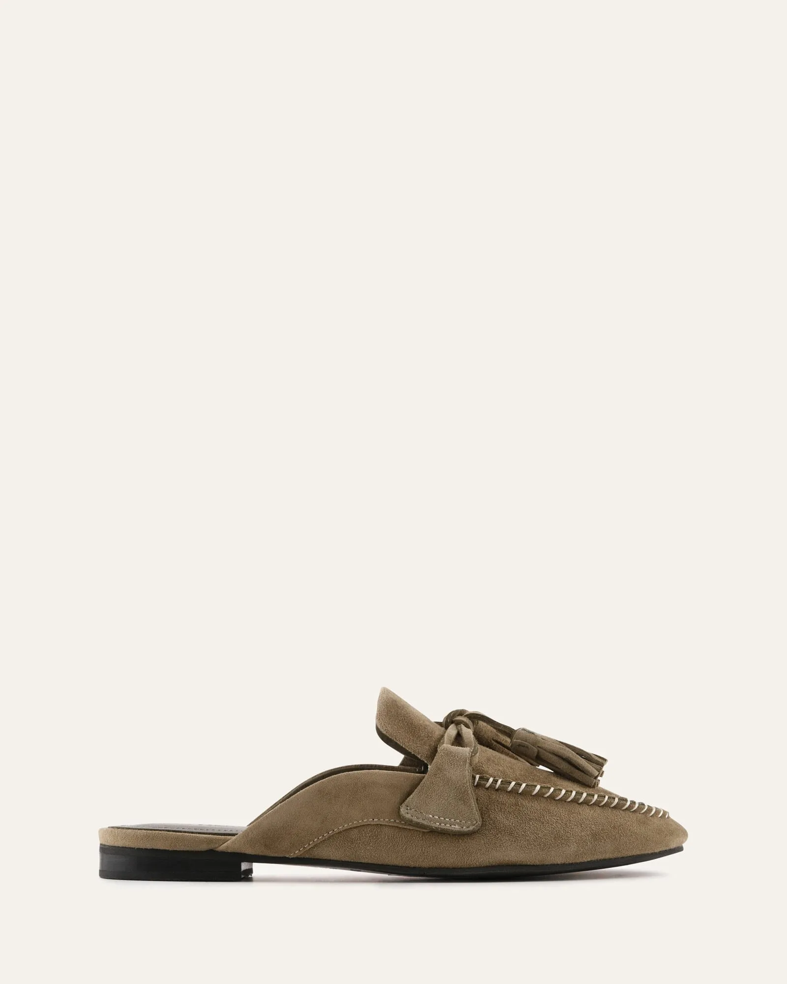 BASS LOAFERS OLIVE SUEDE sold by Jo Mercer