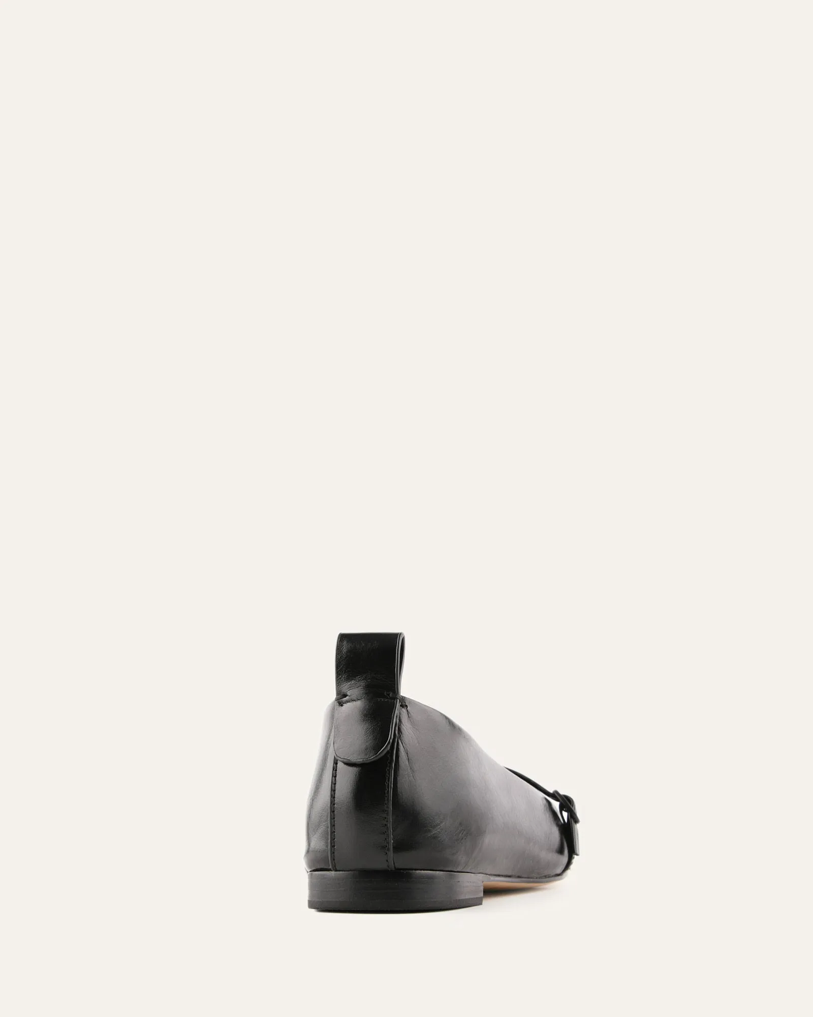 ARDEN DRESS FLATS BLACK LEATHER sold by Jo Mercer product image thumbnail 4