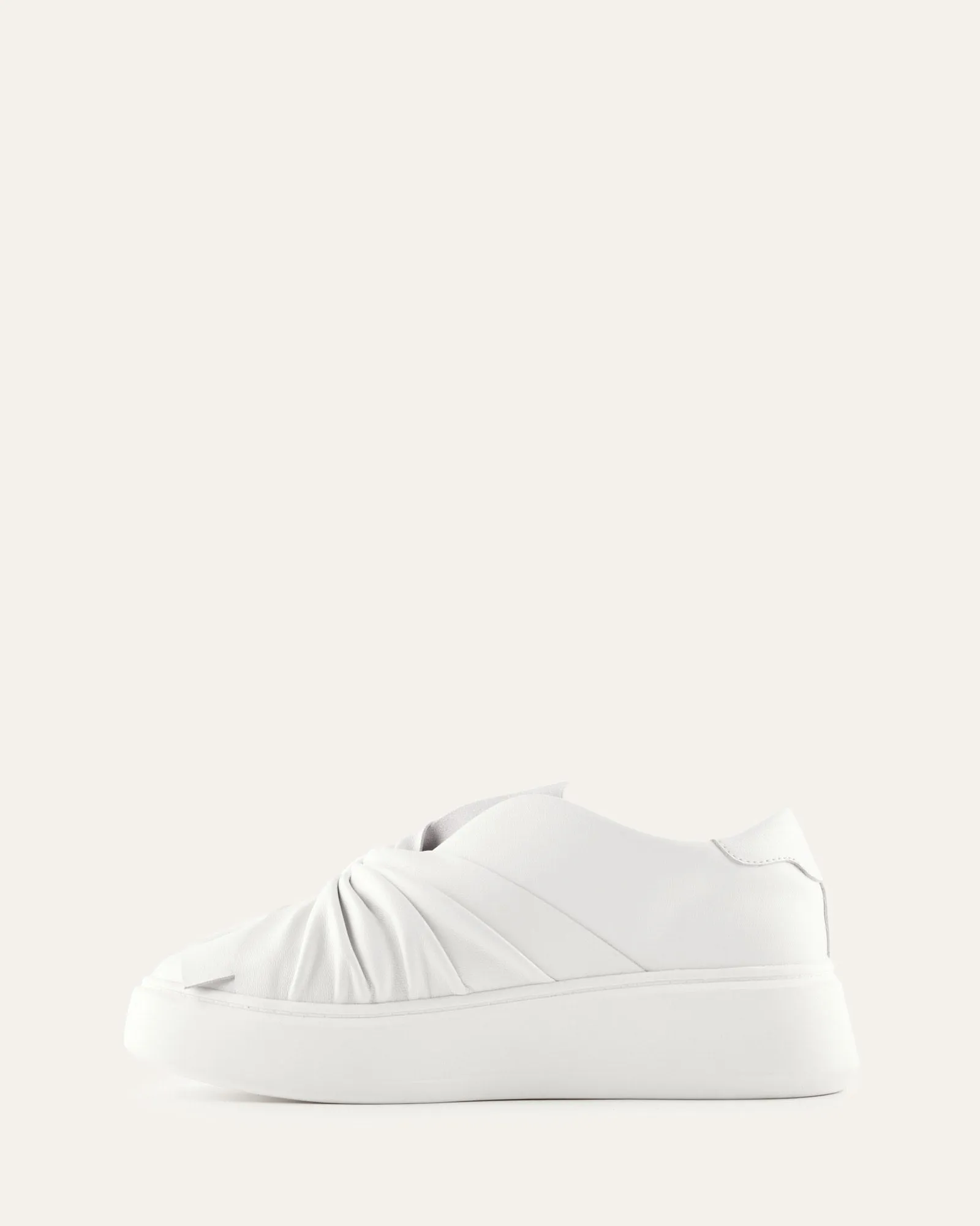 EDIE SNEAKERS WHITE LEATHER sold by Jo Mercer product image thumbnail 5