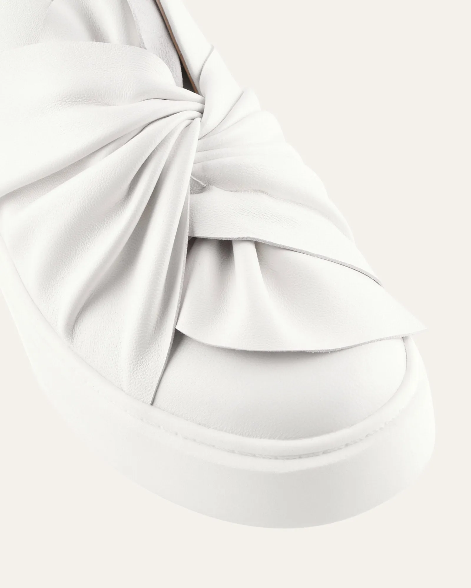EDIE SNEAKERS WHITE LEATHER sold by Jo Mercer product image thumbnail 3