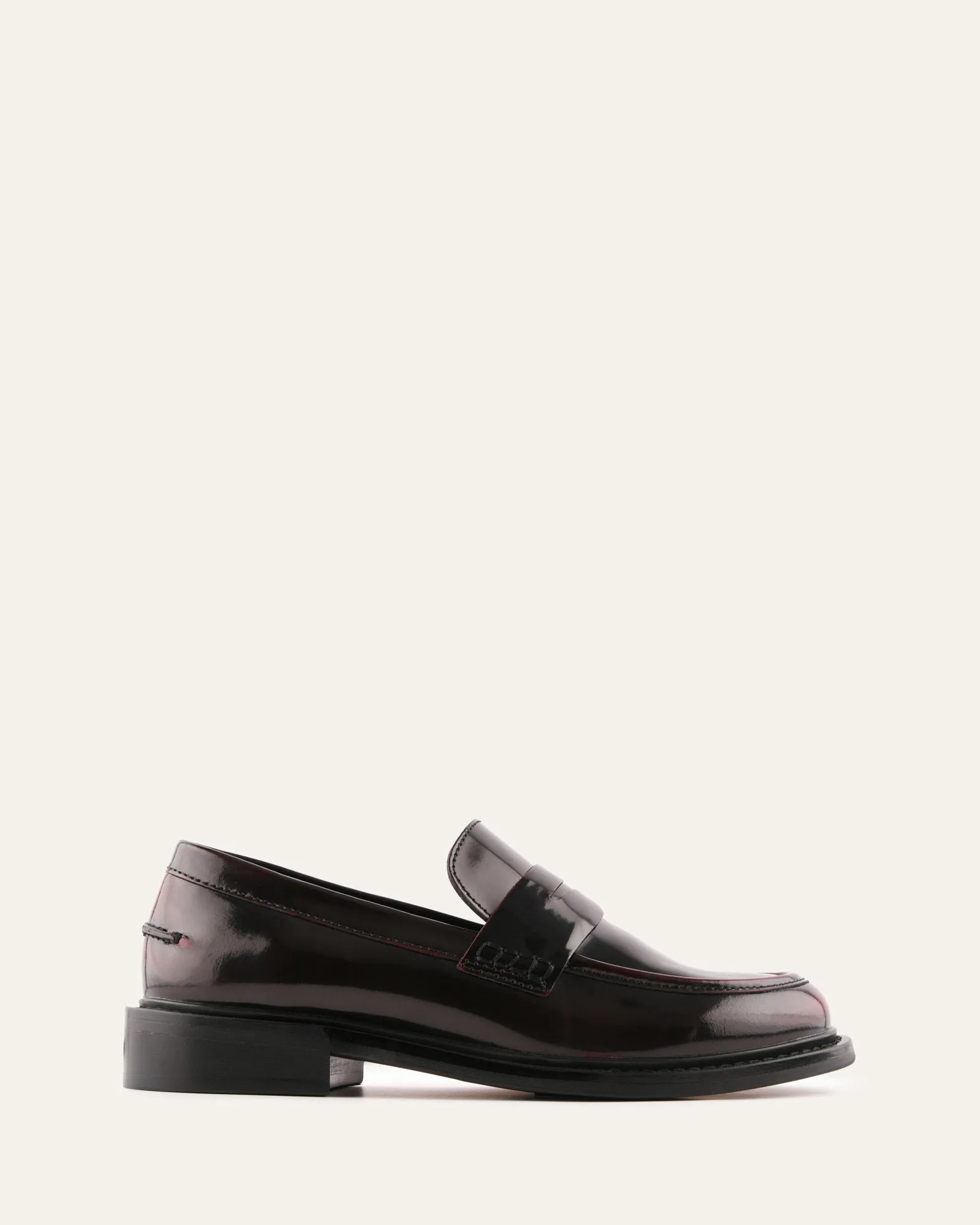 EBONY LOAFERS BURGUNDY LEATHER sold by Jo Mercer