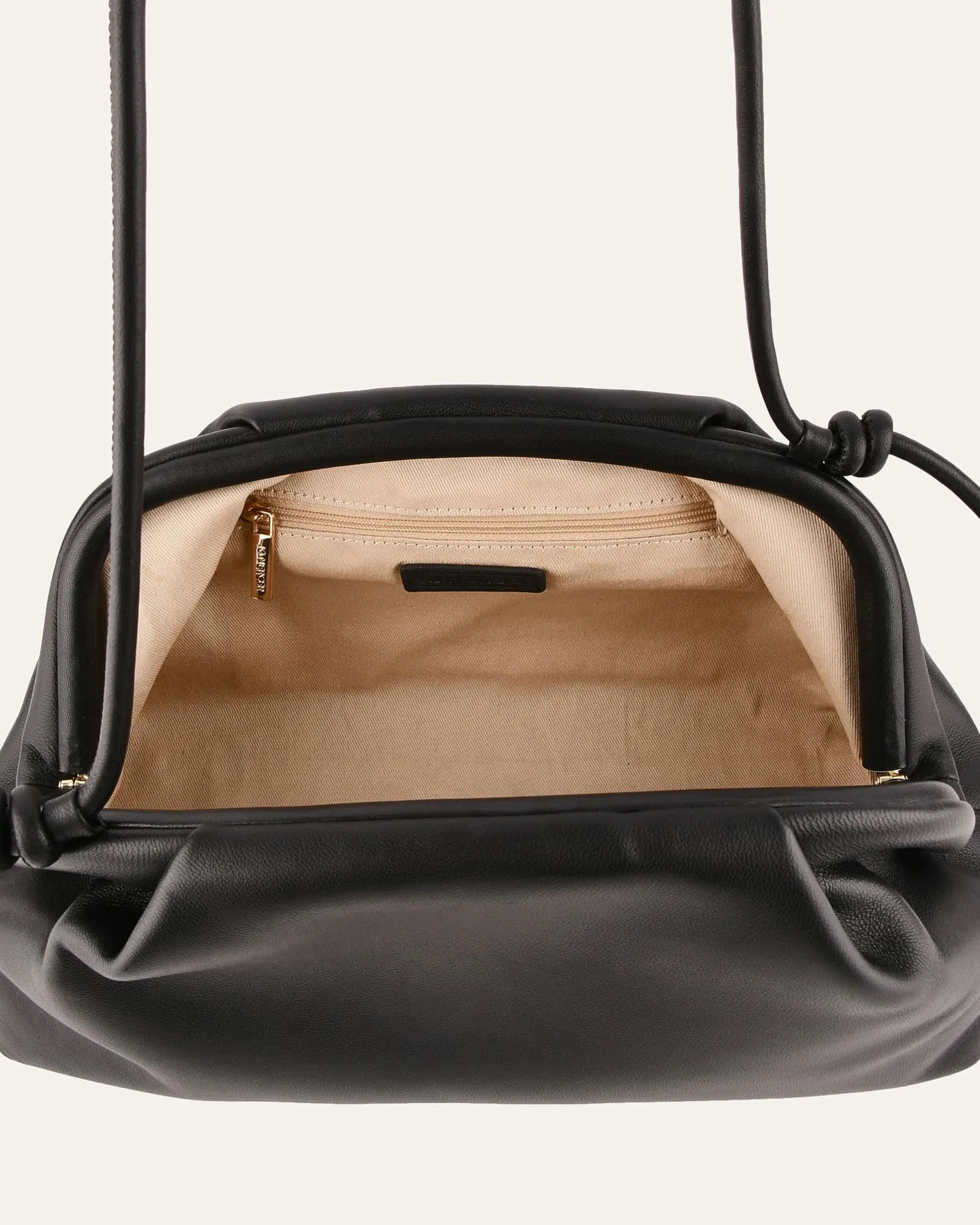 MILLY CROSSBODY BAG BLACK LEATHER sold by Jo Mercer product image thumbnail 5