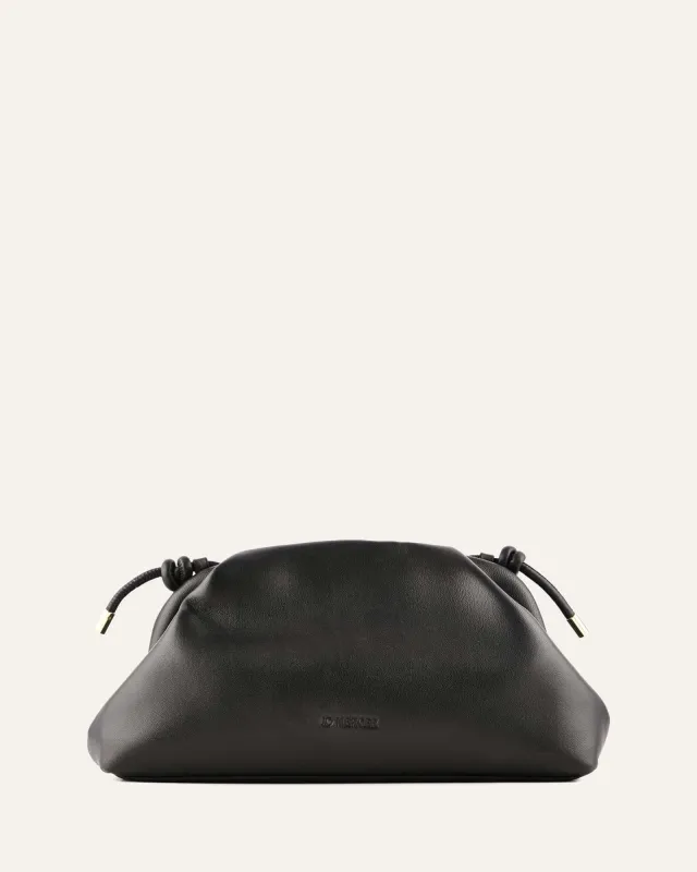 MILLY CROSSBODY BAG BLACK LEATHER made by Jo Mercer